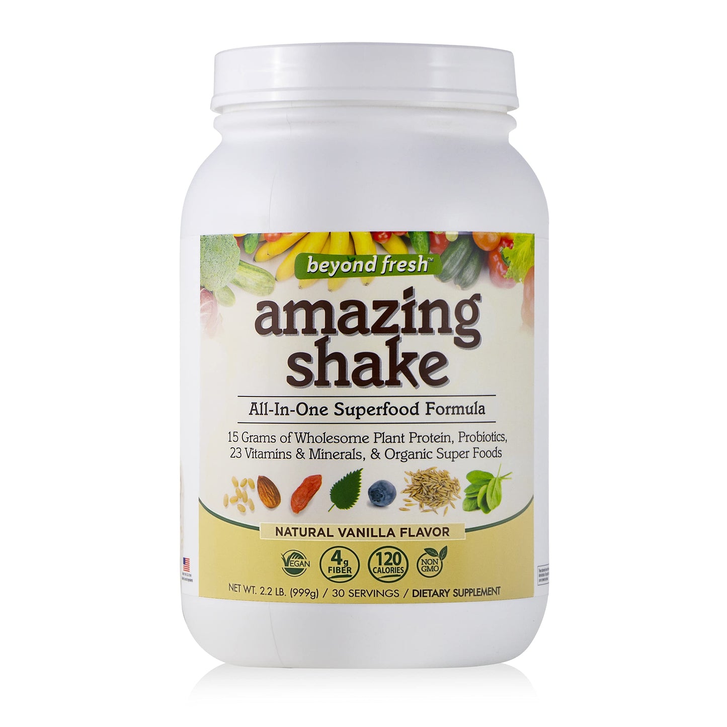 Beyond Fresh Amazing Shake, Superfood Formula, Plant Protein Based, Meal Replacement Beyond FreshUS supplements