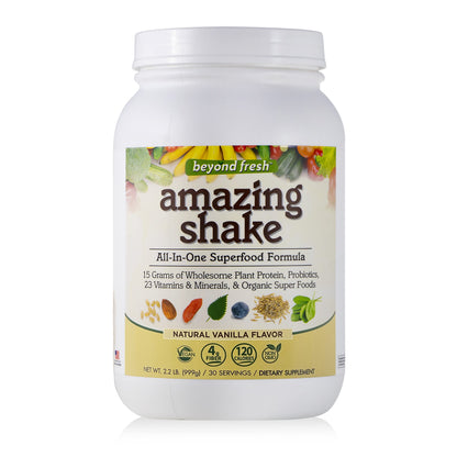 Beyond Fresh Amazing Shake, Superfood Formula, Plant Protein Based, Meal Replacement Beyond FreshUS supplements