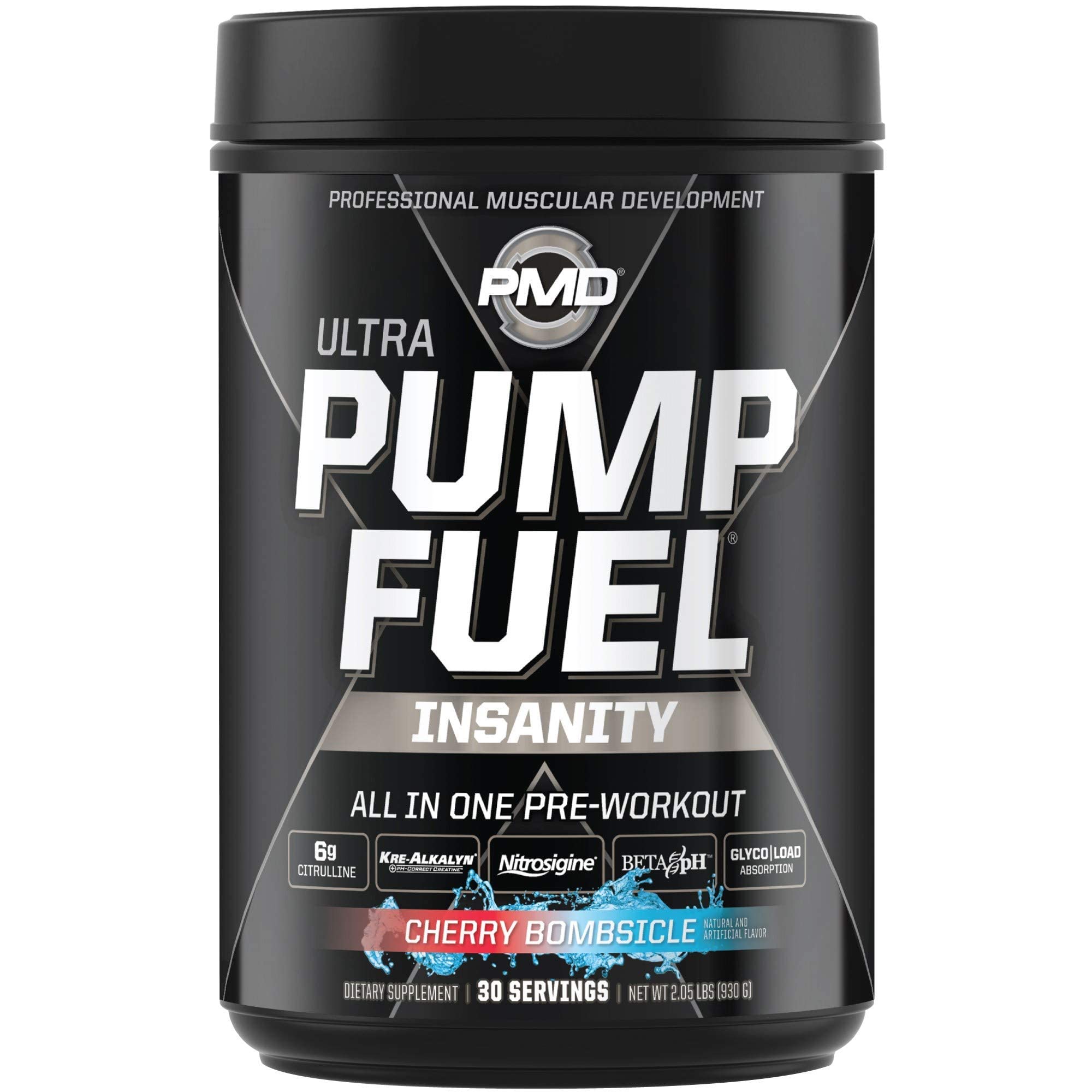 PMD Sports Ultra Pump Fuel Insanity - Pre Workout – Cherry Bombsicle (30 Servings) PMDAu supplements
