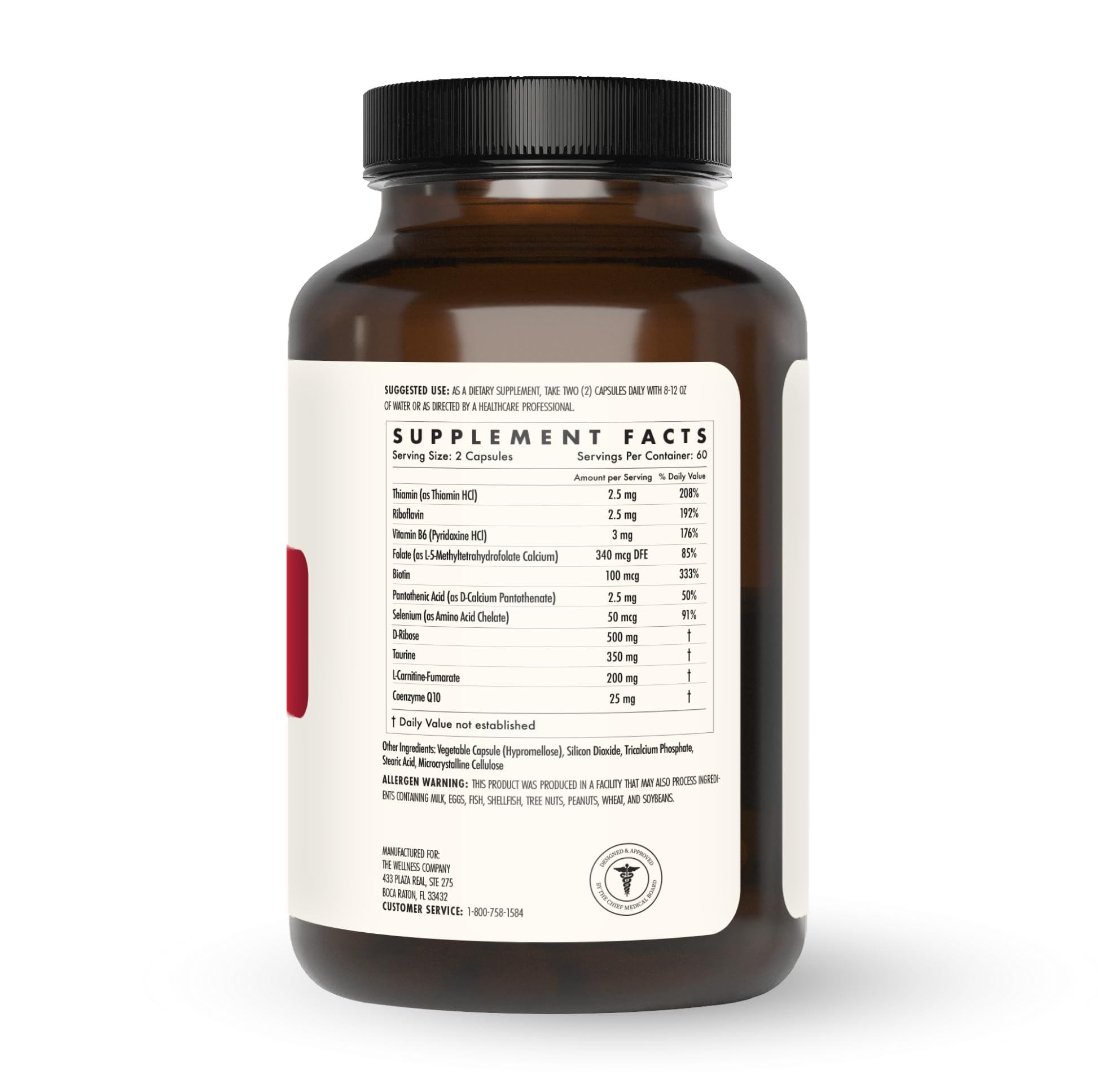 The Wellness Company Healthy Heart - Cardiovascular Strength, Blood Flow, Nitric Oxide Production & Healthy Cholesterol Levels | 120ct (2 Month Supply) The Wellness CompanyAu supplements
