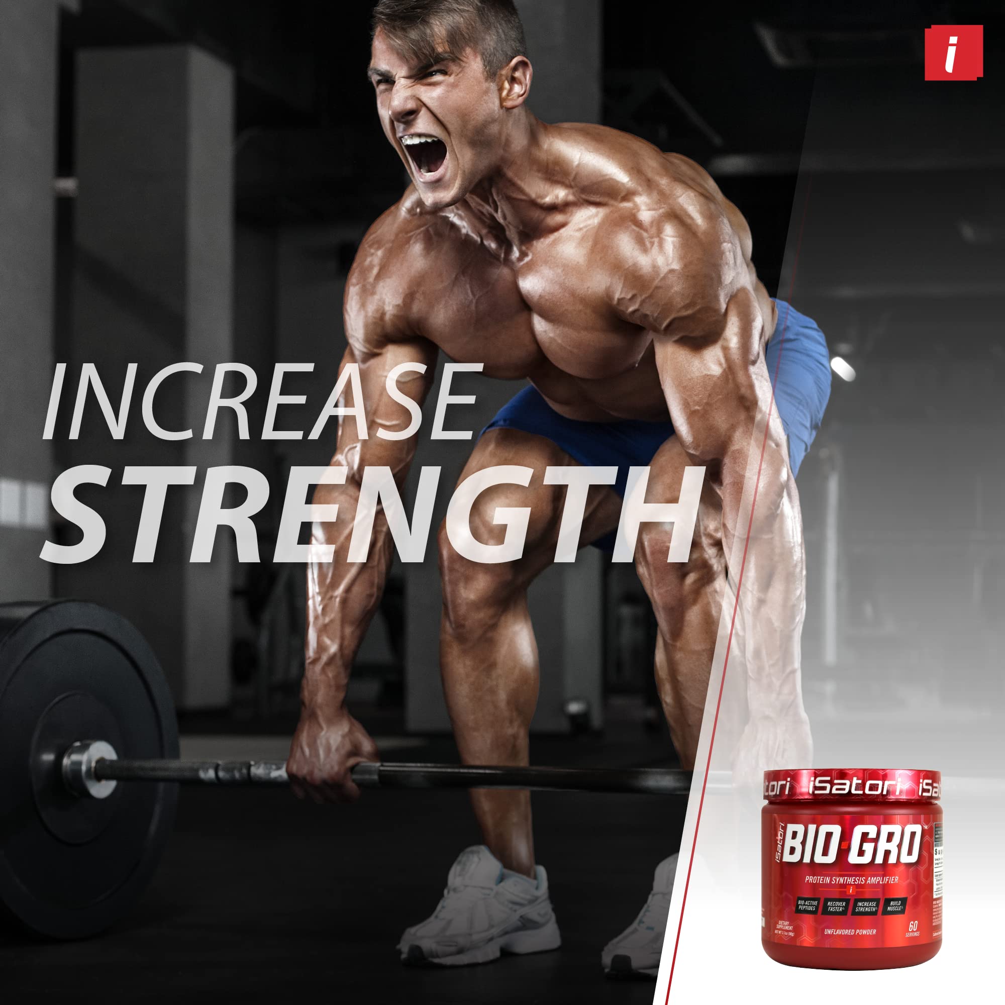 iSatori Bio-GRO Protein Synthesis Amplifier - Unflavored (60 Servings) & iSatori Ultra CLA iSatoriAu supplements