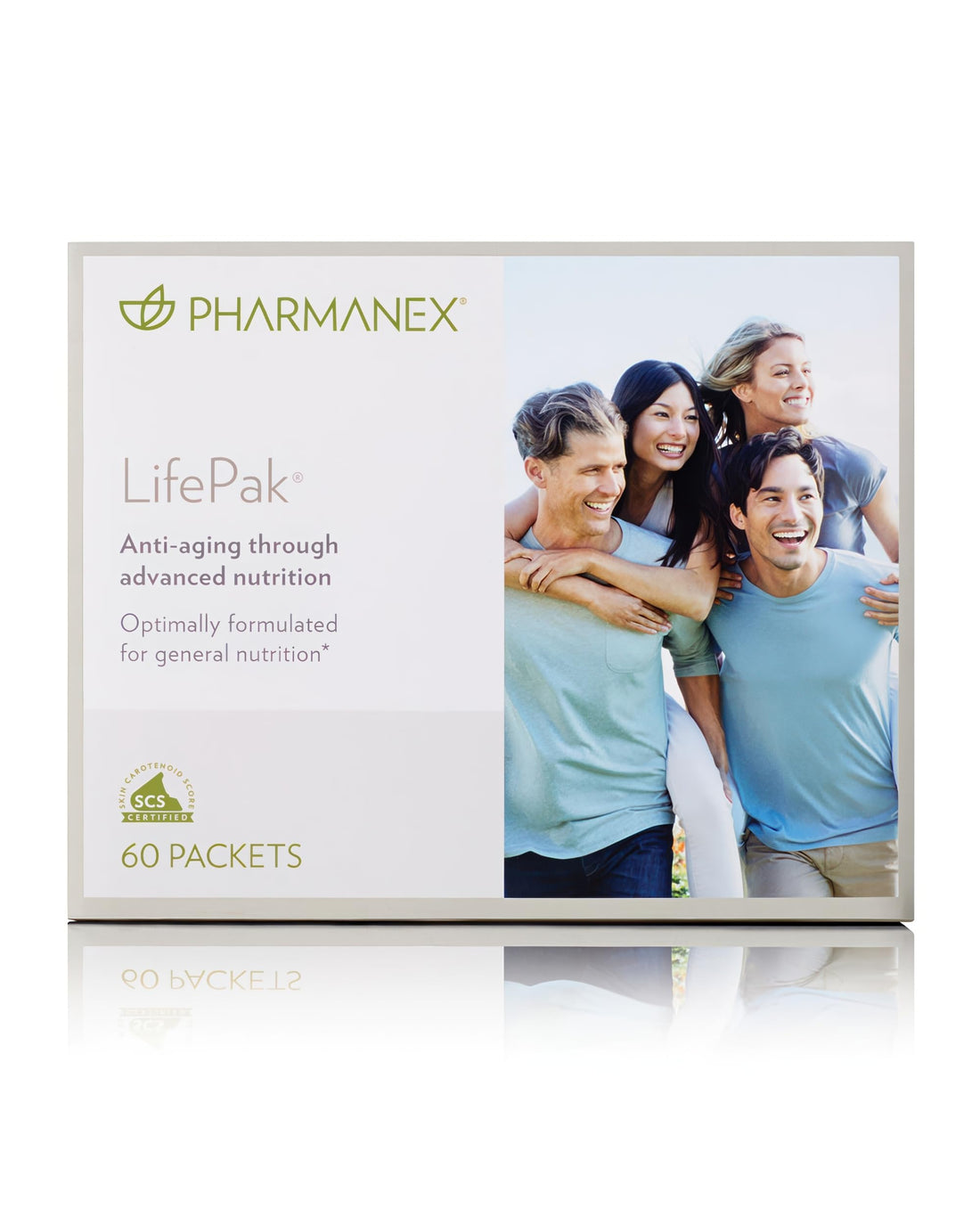 Pharmanex Nu Skin LifePak Advanced Nutritional Supplement for Adults | 60 Daily Packets | Aging, Digestive, and Gut Health Formula with Essential Vitamins, Minerals, and Phytonutrients PharmanexAu supplements