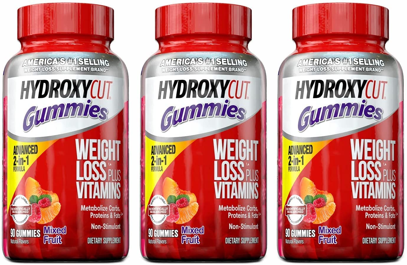 Hydroxycut Caffeine-Free Gummy for Women & Men | 15 Essential Vitamins & Minerals HydroxycutAu supplements