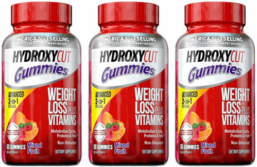 Hydroxycut Caffeine-Free Gummy for Women & Men | 15 Essential Vitamins & Minerals HydroxycutAu supplements