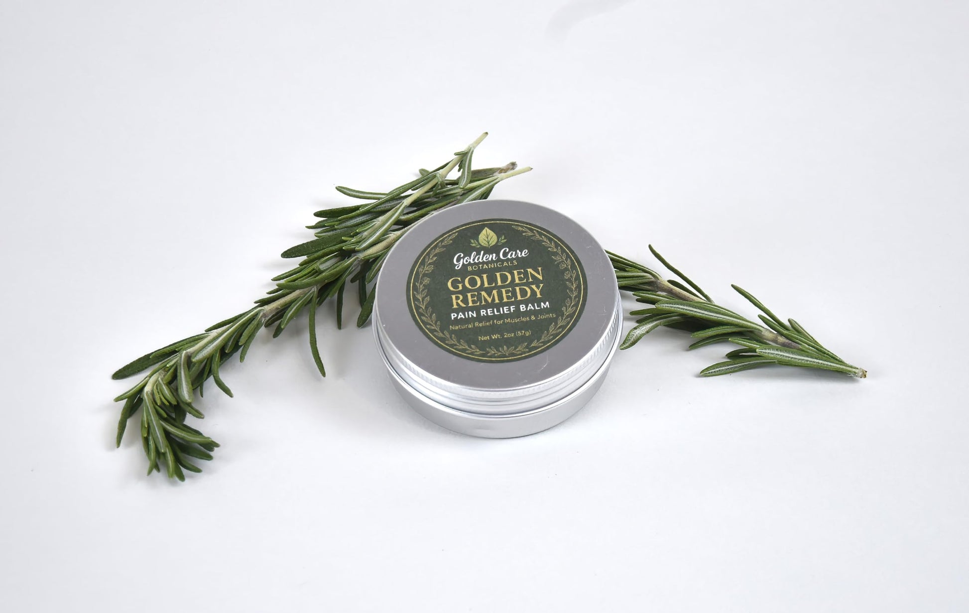Golden Remedy Pain Balm - Topical Analgesic with Menthol & Camphor - Fast Acting Cooling Formula Golden Care BotanicalsAu supplements