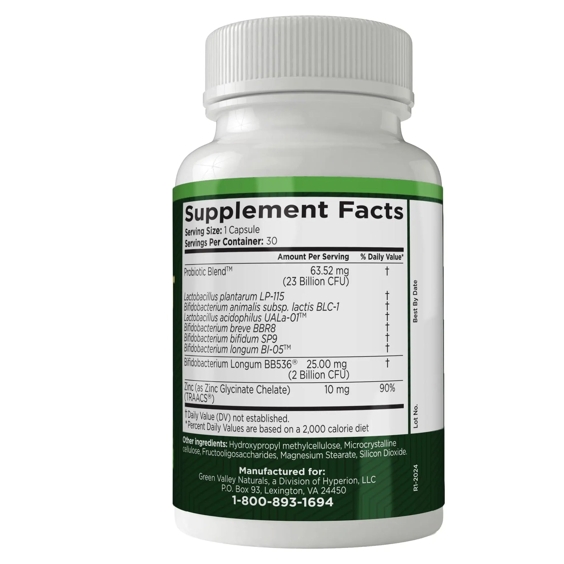 ComfortPro™ Daily Probiotics for Digestive Health | Constipation Relief & Bloating Support for Women & Men | Gut Cleanse with Zinc | Helps Reduce Gas & Promotes Digestive Regularity | Valley Formula GREEN VALLEY NATURALSnz supplements
