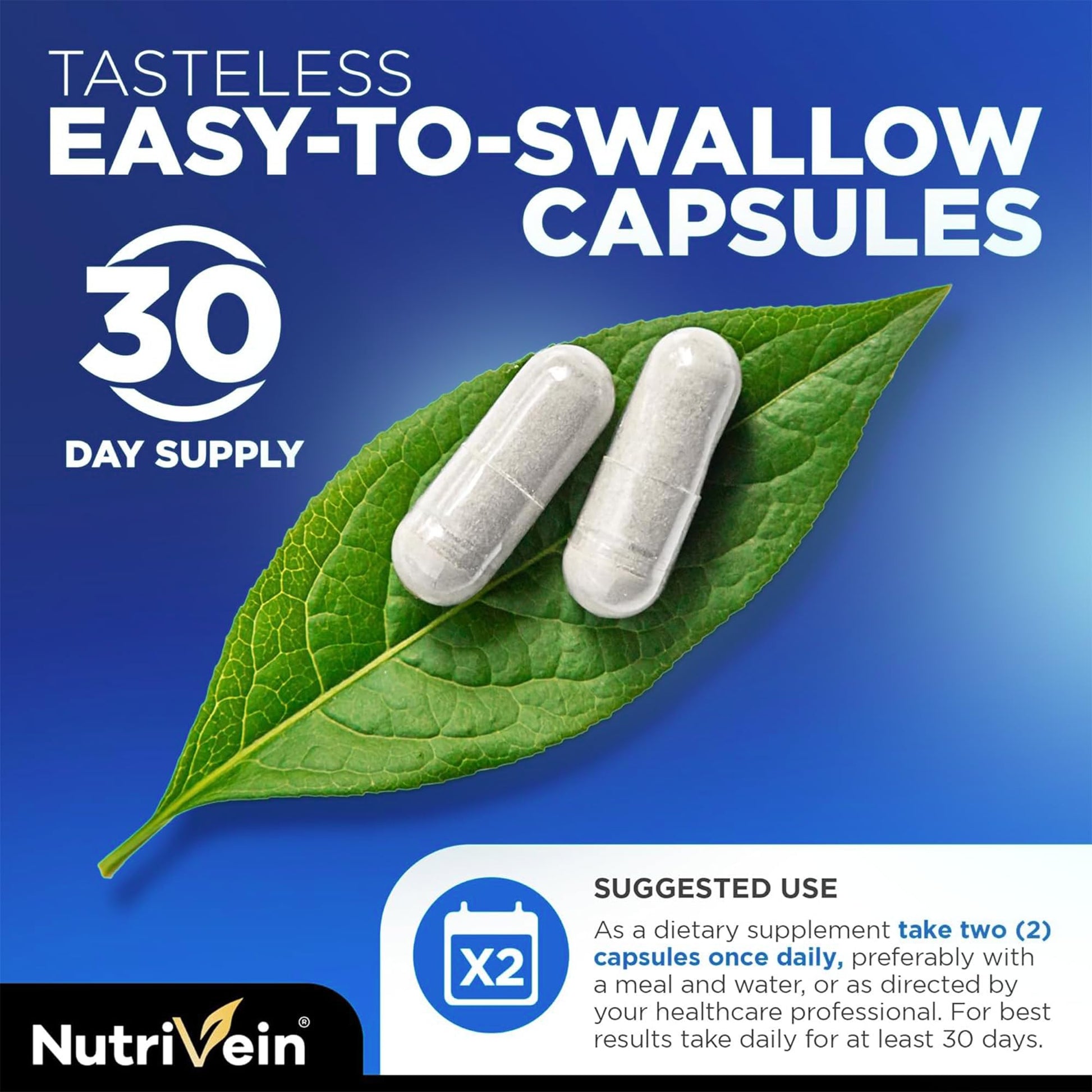 Nutrivein Premium NAD + Resveratrol Supplement 600 mg - 30 Servings (60 Capsules): Powerful Synergistic NAD Resveratrol Supplement - Aging, Cognition, Metabolism, & Overall Well-Being NutriveinAu supplements