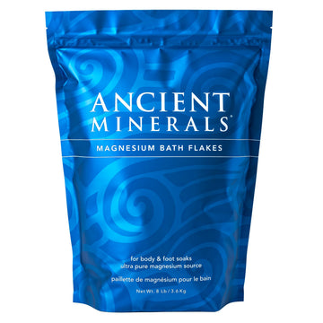 Ancient Minerals Magnesium Bath Flakes - Bathing Alternative to Epsom Salt - Soak Ancient MineralsAu supplements