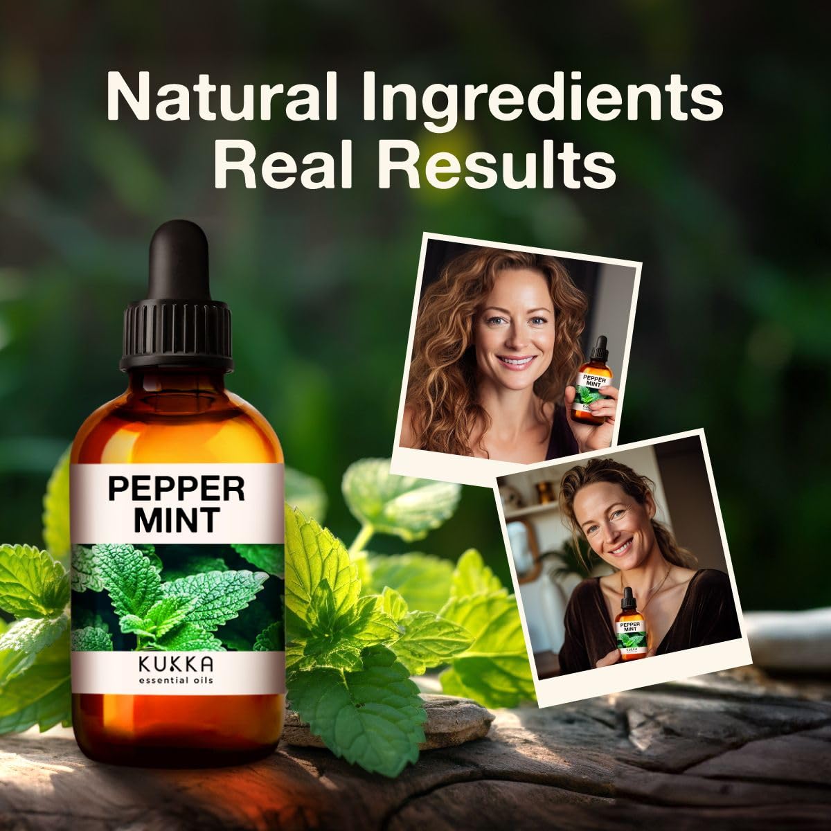 Kukka Peppermint Oil for Hair - Natural Mint Essential Oils - Premium Grade Natural Peppermint Essential Oil KUKKA essential oilsAu supplements