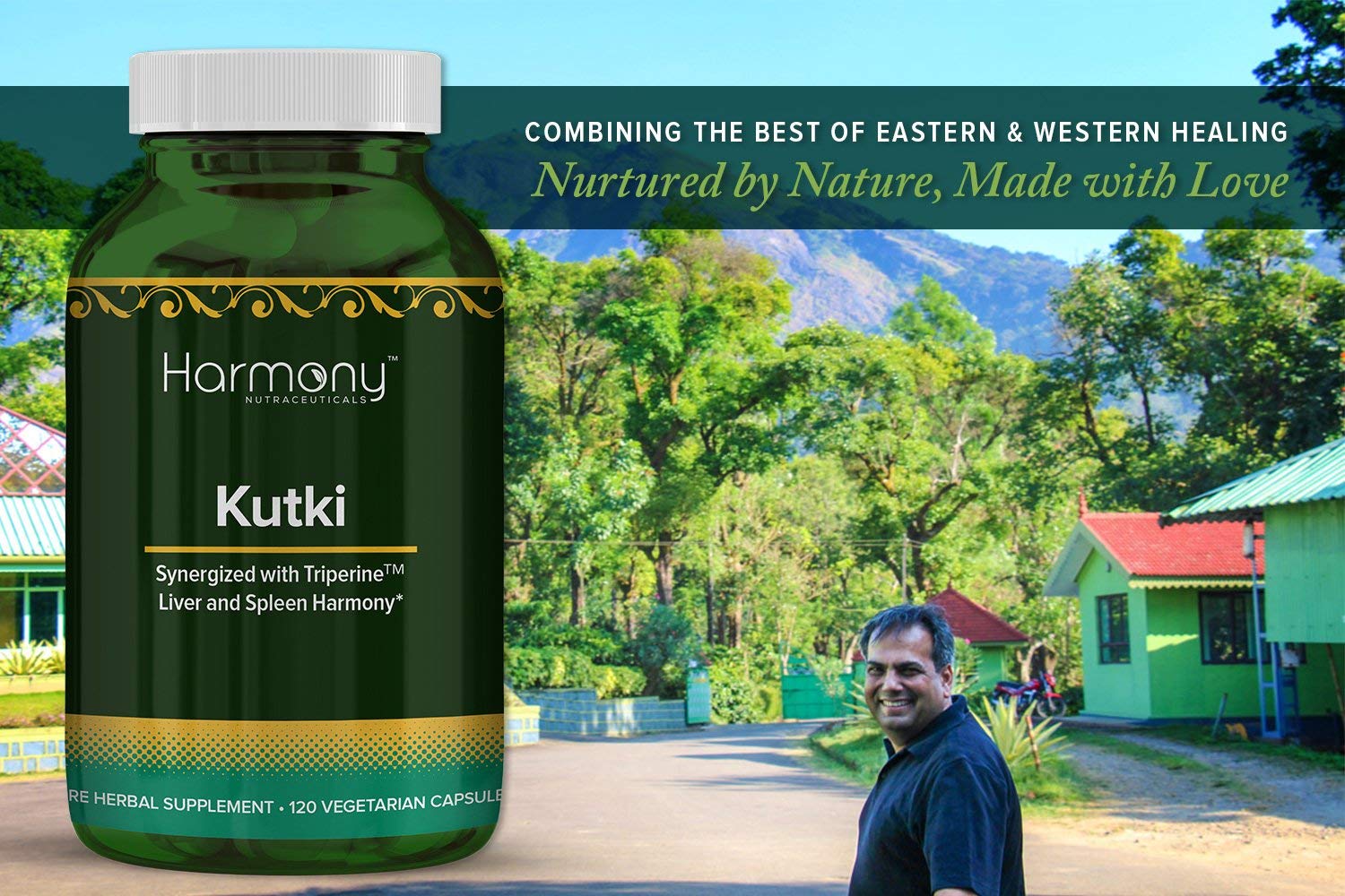 Kutki Supreme - Harmony Nutraceuticals Ayurvedic Medicine for Healthy Skin, Immune and Respiratory Systems - 120 Vegan Organic Capsules Harmony NutraceuticalsAu supplements