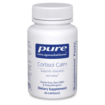 Pure Encapsulations Cortisol Calm - Supports Cortisol Health & Relaxation - Contains Ashwagandha & L-Theanine - Restful Sleep - 60 Capsules Pure EncapsulationsAu supplements