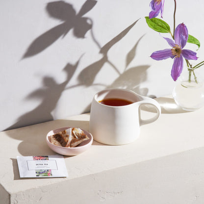 Sakara Detox Tea - Herbal Tea with Rose Petals, Lemon Peel, Lemongrass, & Rooibos SAKARAUS supplements
