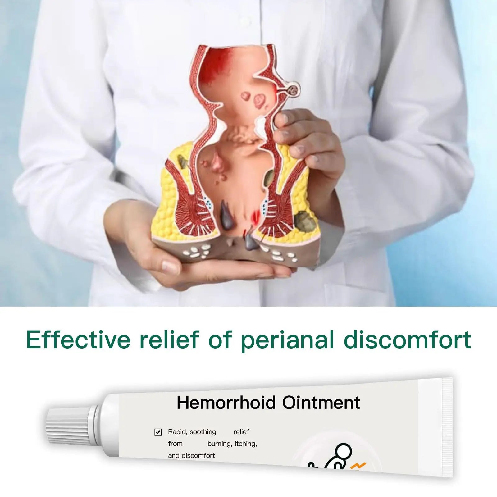 Pumei Hemorrhoid Cream,Herbal Hemorrhoid Ointment,Massage Hemorrhoids Ointment,for Men and Women Herbal Hemorrhoids Cream PumeiAu supplements