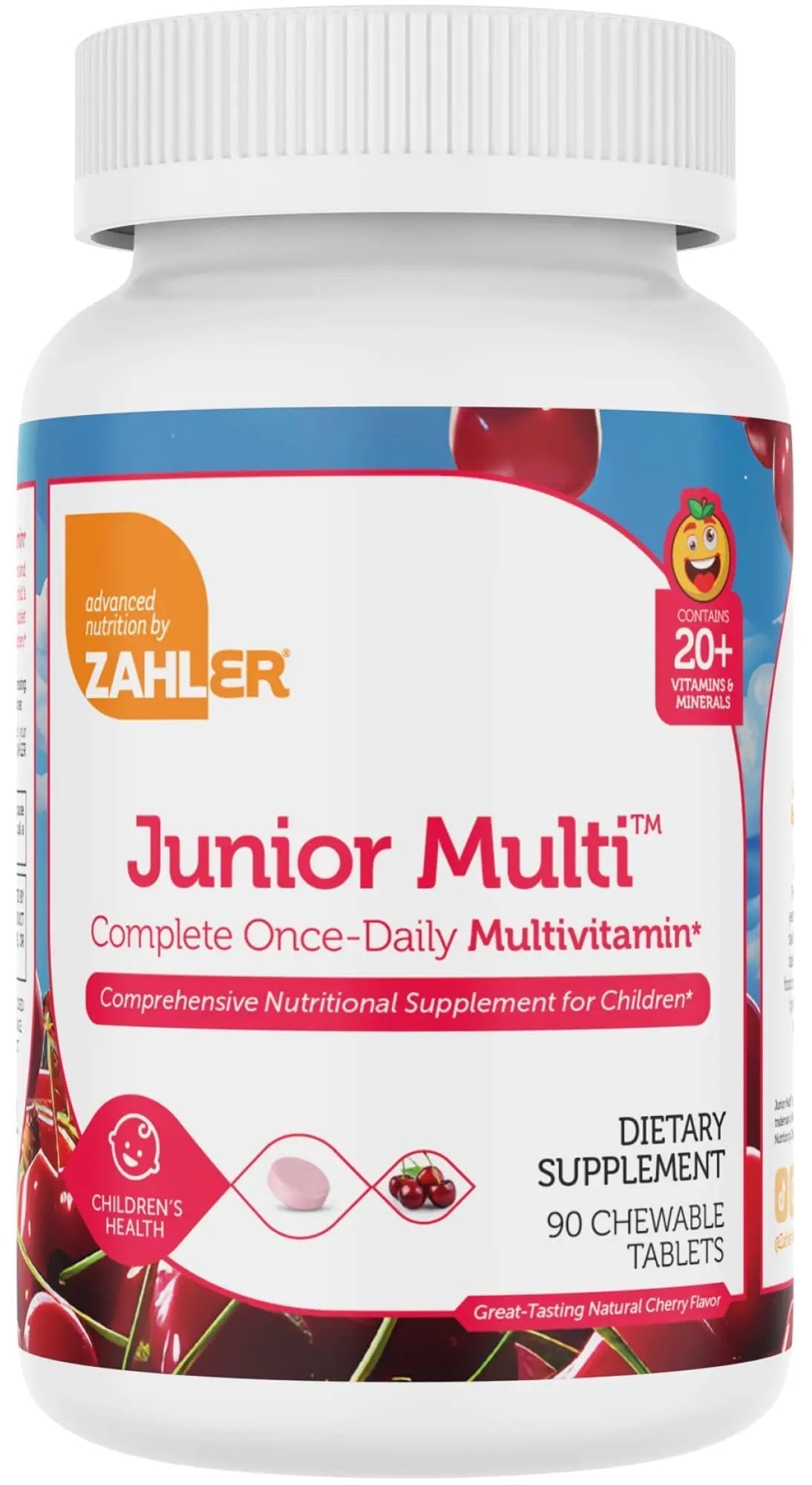 Zahler Kids Multivitamin Chewable Vitamin Tablet - Complete One Daily Vitamins Supplement - Contains 20+ Minerals ZahlerAu supplements