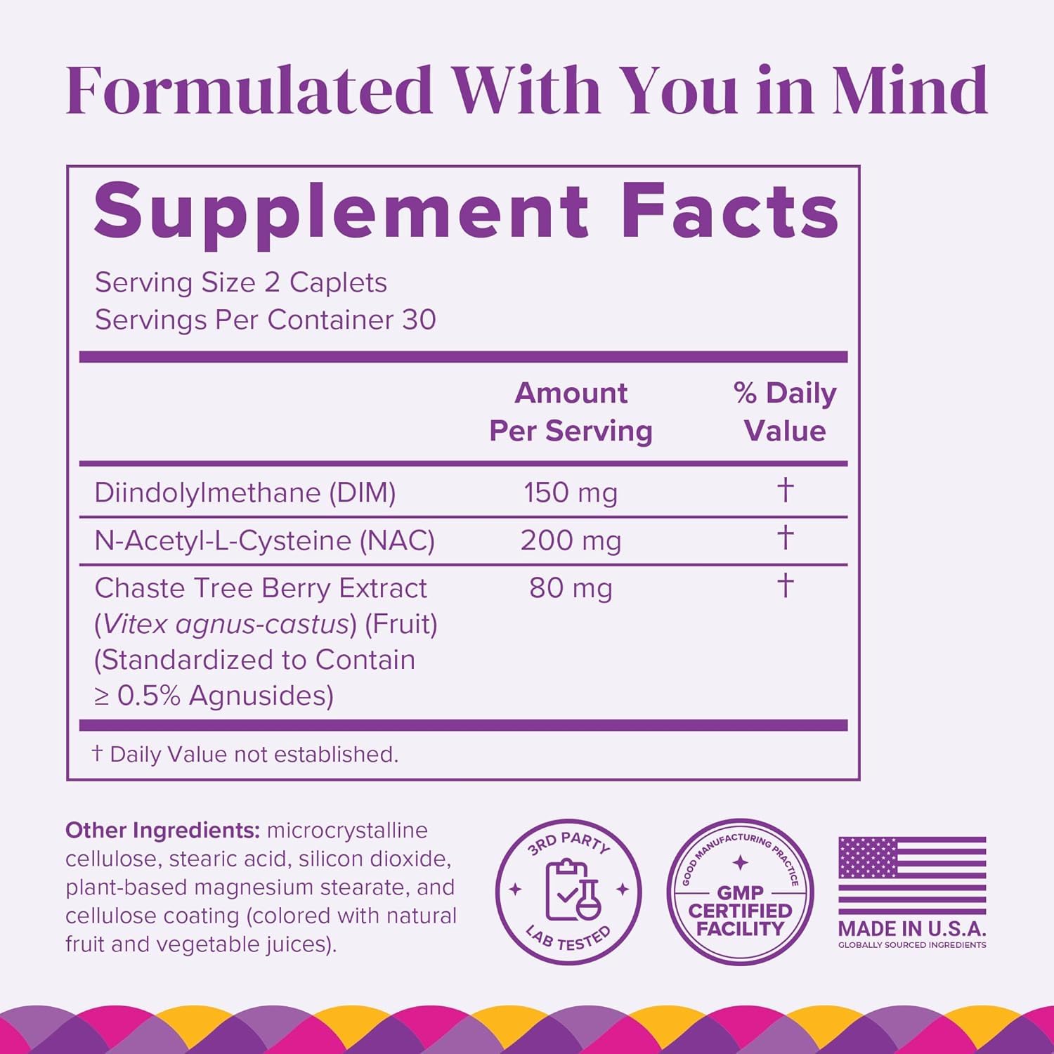 BariMelts Hormonal Balance+ for GLP-1 Users and Bariatric Patients - DIM, NAC & Chasteberry Supports Hormone Balance for Women - 60 Smooth-Coated Caplets (1-Month Supply) BariMeltsAu supplements