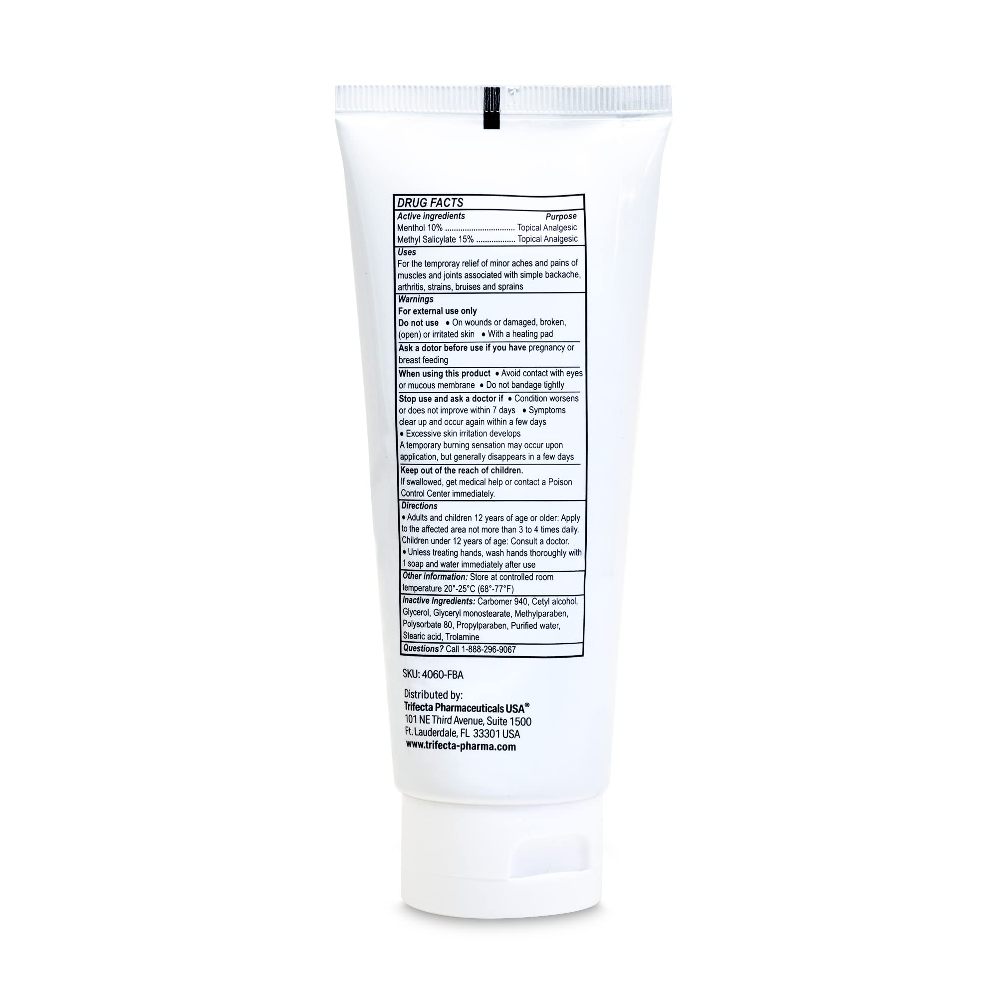 (3 Pack) Globe Ultra Strength Greaseless Muscle Rub Cream (3 oz). Compare to The Active Ingredients of Greaseless Bengay, 10% Menthol & 15% Methyl Salicylate (3 Pack) GlobeAu supplements