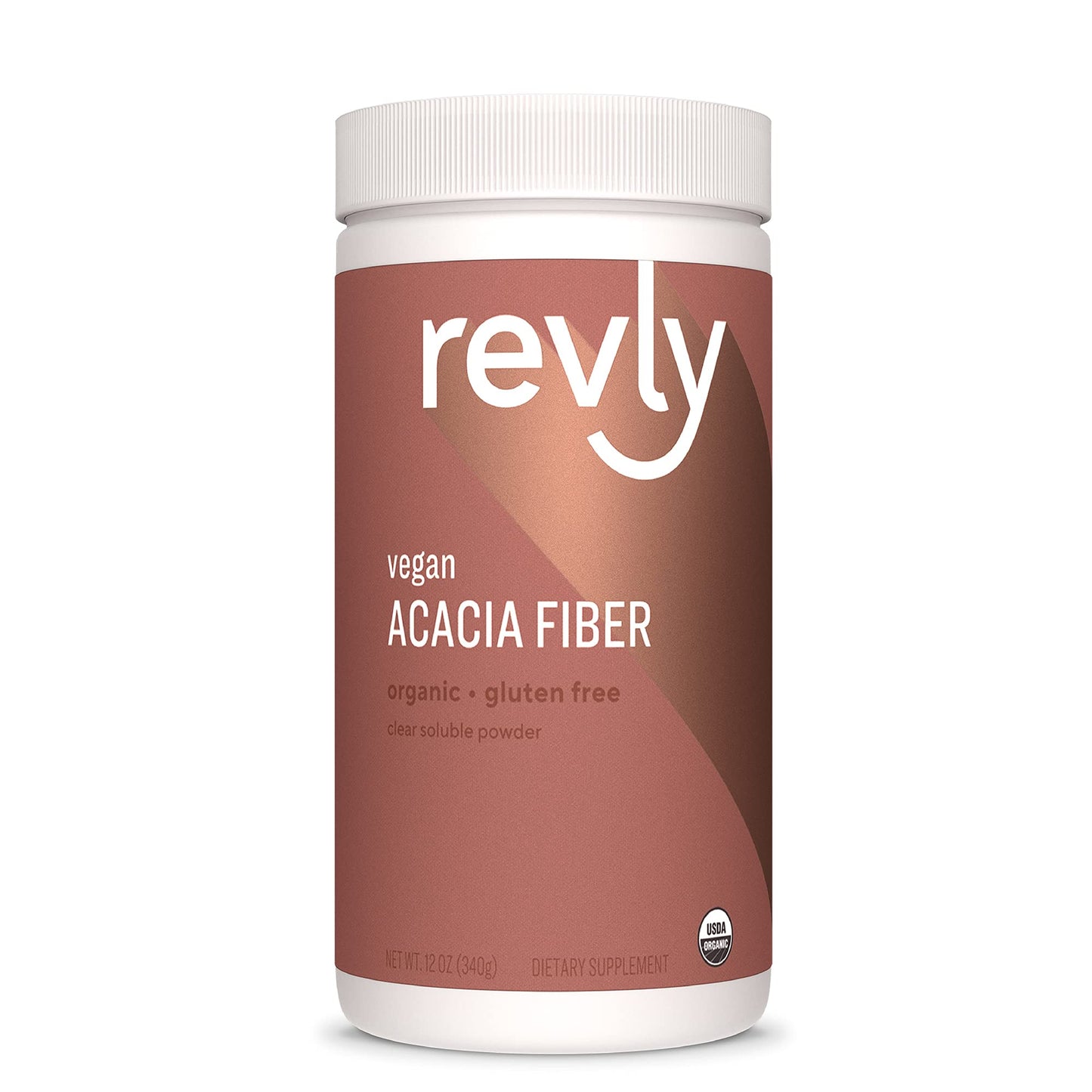 Amazon Brand - Revly Organic Acacia Fiber Powder, Supports Digestive Health RevlyUS supplements