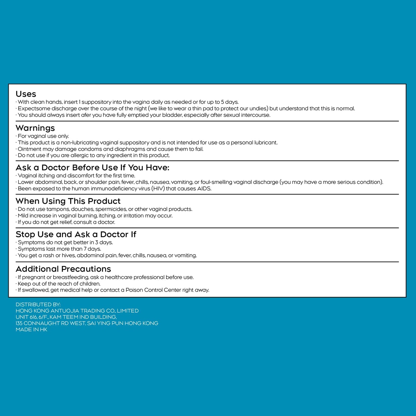 Peralpow Hyaluronic Acid Vaginal Suppositories 10 mg for Women | Vaginal Moisturizer for Dryness, Itching & Irritation | Menopause & Intimate Care with Coconut Fatty Acids | Estrogen Free, 12 Count PeralpowUS supplements