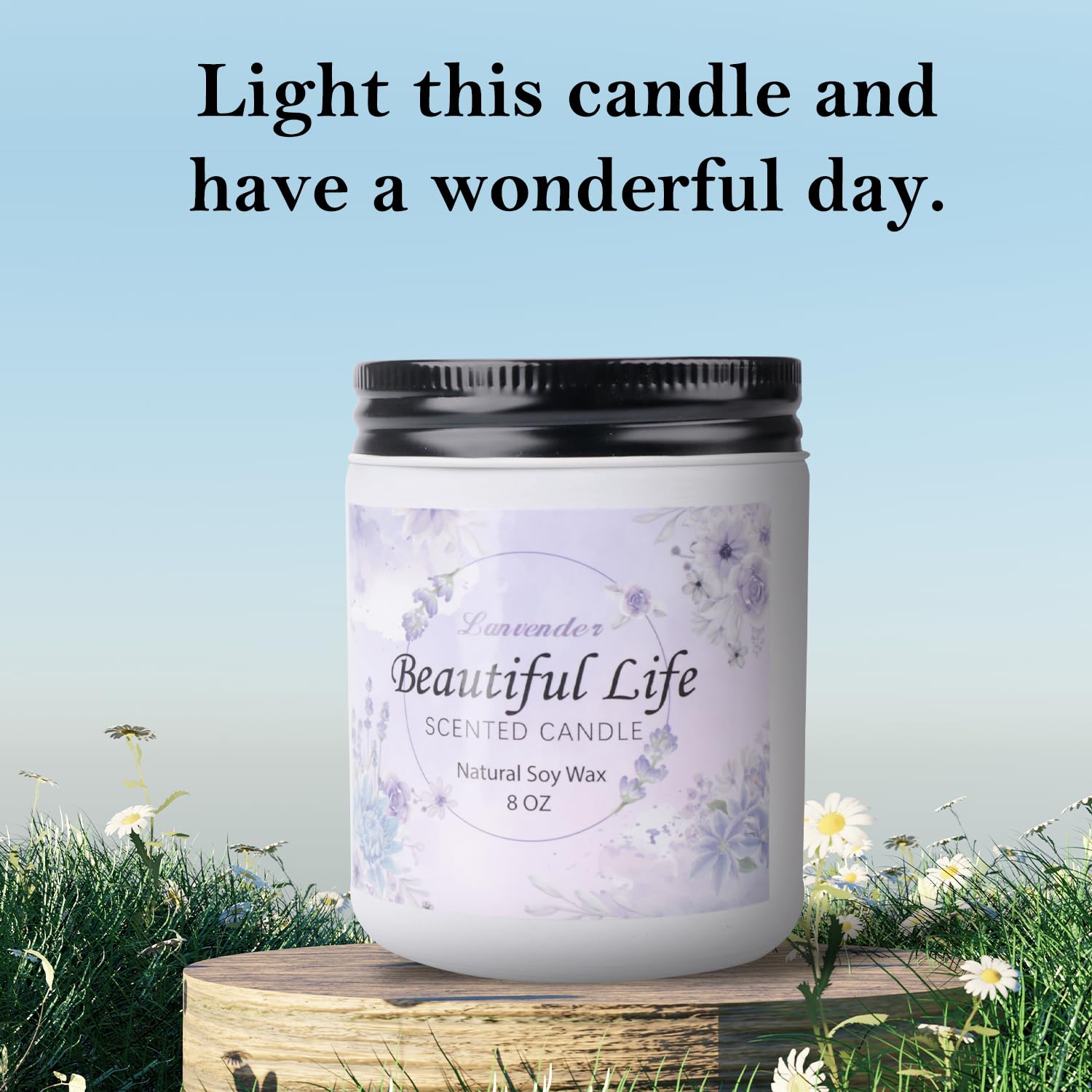 AMIDONSO Lavender Candles for Home Scented,8 oz Aromatherapy Candles Gift,45 Hour Long AMIDONSOAu supplements
