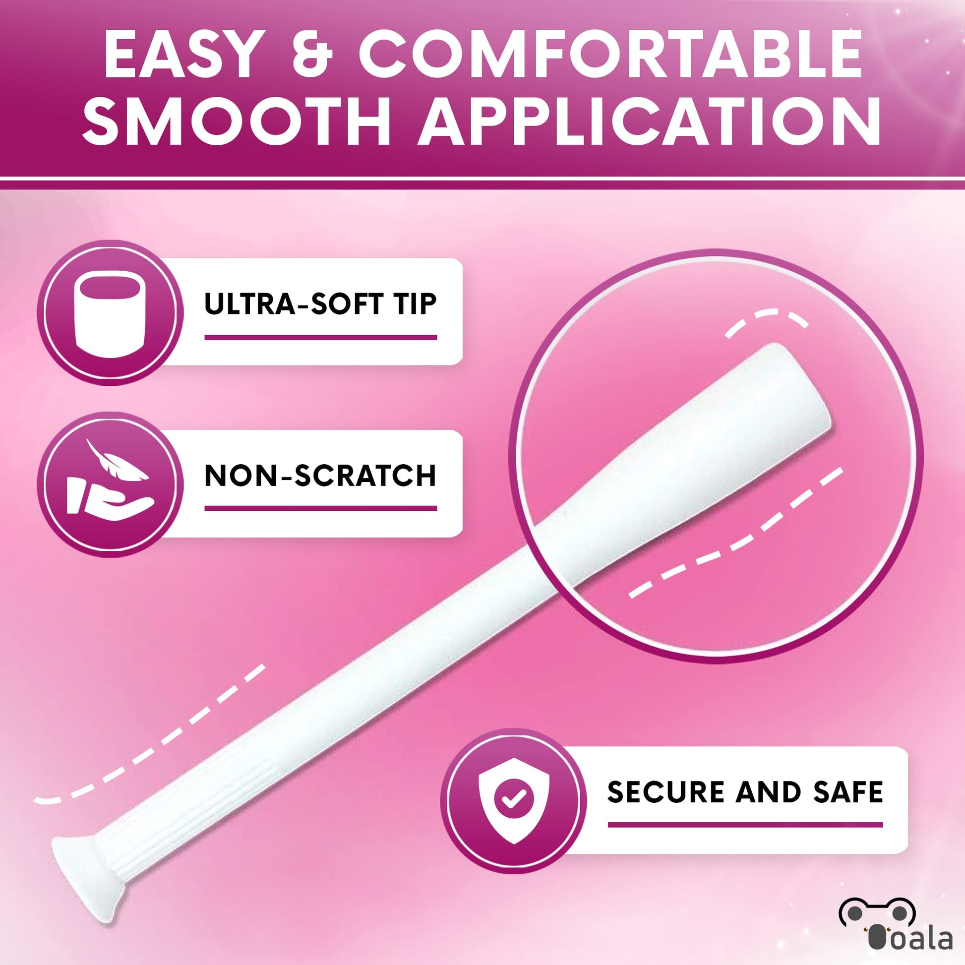 Ooala Disposable Vaginal Suppository Applicators (30-Pack) | Fits Most Brands, Pills, Tablets and Boric Acid OoalaAu supplements