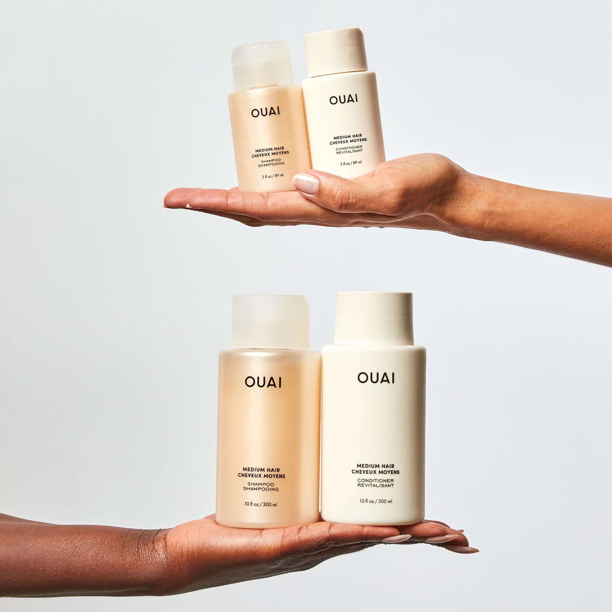 OUAI Medium Shampoo Travel Size - Hydrating Shampoo with Coconut Oil, Babassu, Kumquat Extract & Keratin - Strengthens, Nourishes & Adds Shine - Paraben & Sulfate Free Hair Care Products (3 Oz) OUAIAu supplements