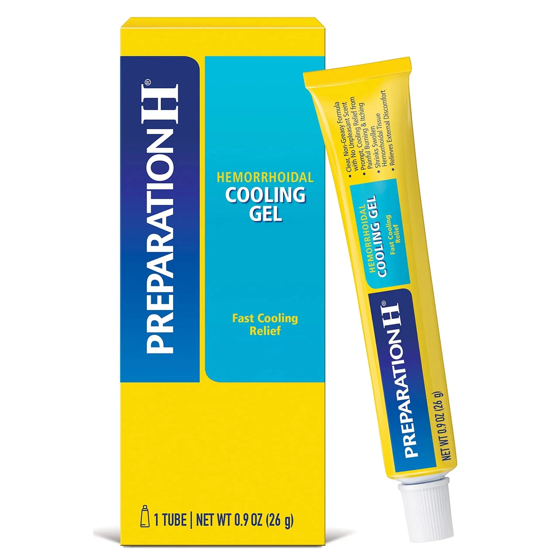 Preparation H Hemorrhoid Cooling Gel with Aloe for Fast Discomfort Relief - 0.9 Oz Tube Preparation HAu supplements