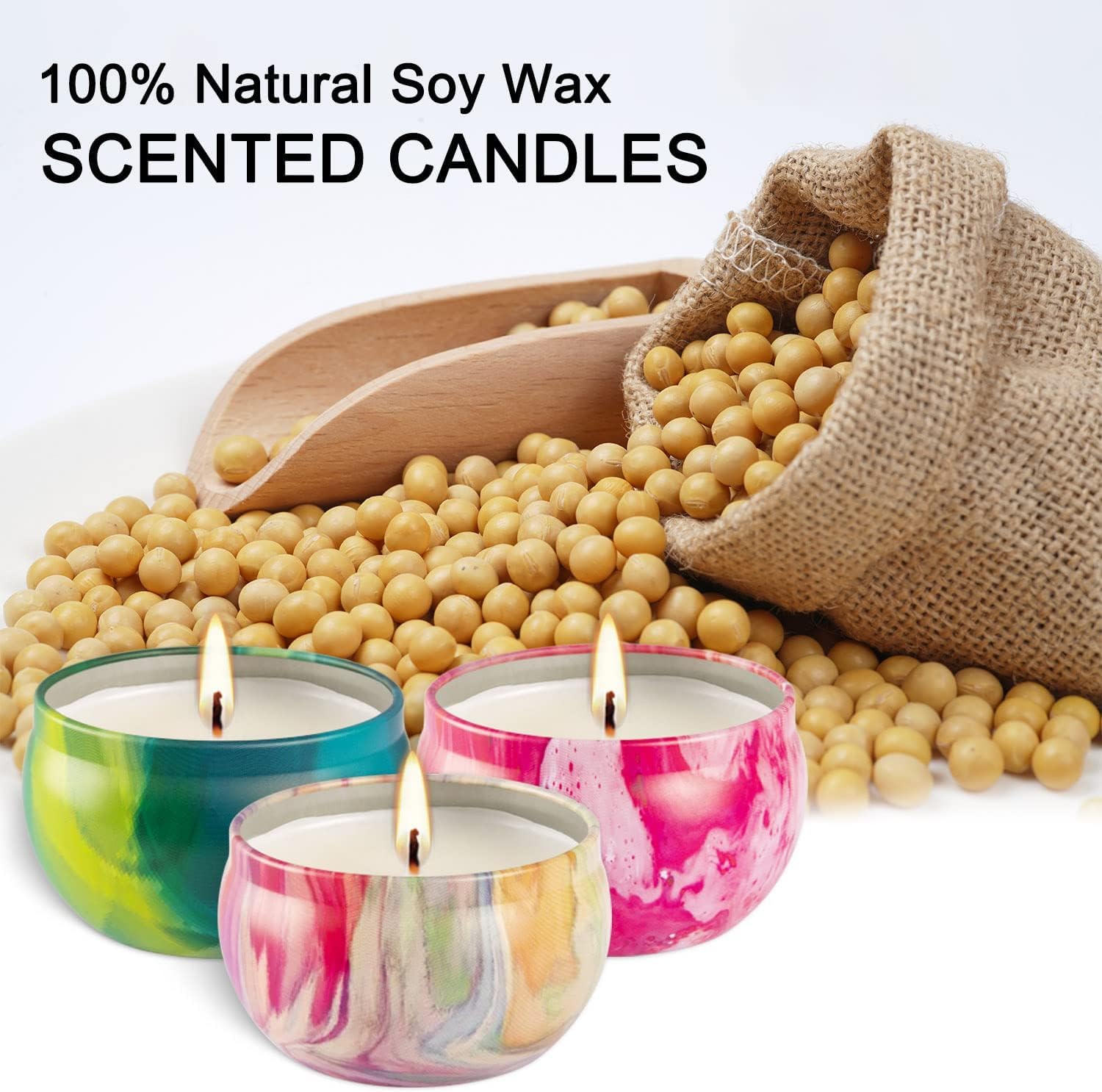 Scented Candles Aromatherapy Candles for Stress Relief,Soy Wax Candles Gifts for Women pliadvbuAu supplements