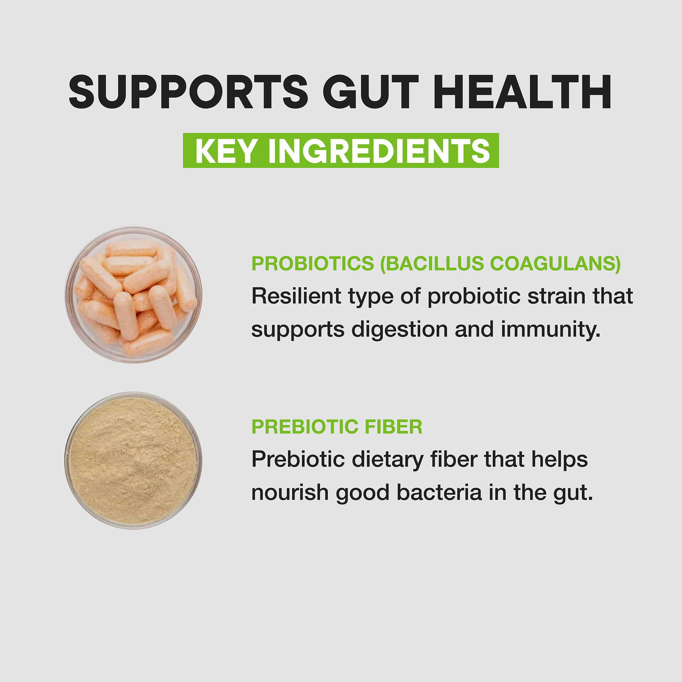 VitaHustle Probiotic Gummies + Prebiotics by Kevin Hart with Chicory Root Inulin Fiber VitaHustleUS supplements