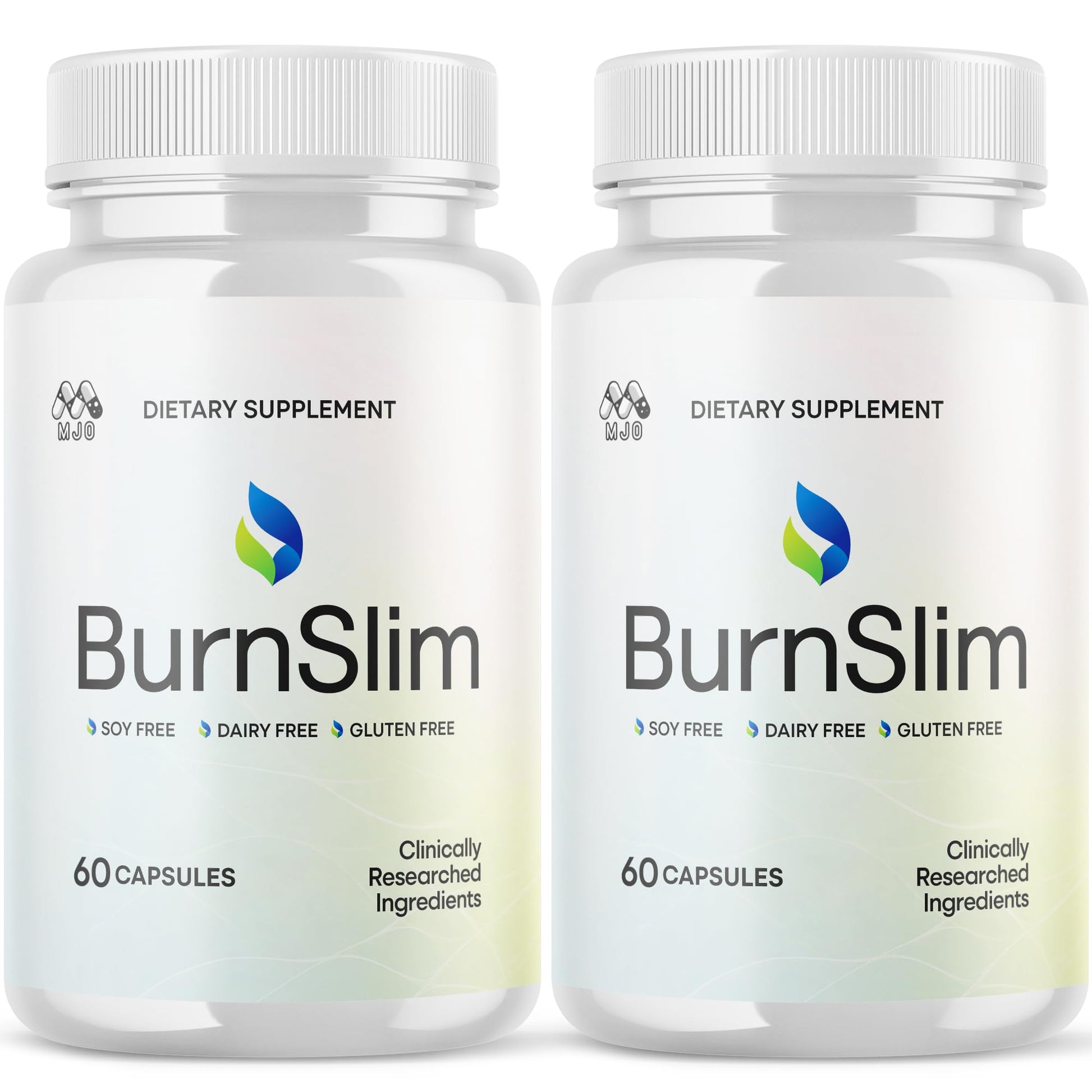 (2 Pack) Burn Slim Capsules, Official Burnslim Pills with All Natural Ingredients, Advanced Burn Slim Health and Wellness Vitamin Supplement Supporting Active Lifestyle for Women & Men (120 Capsules) MJOAu supplements