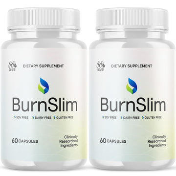 (2 Pack) Burn Slim Capsules, Official Burnslim Pills with All Natural Ingredients, Advanced Burn Slim Health and Wellness Vitamin Supplement Supporting Active Lifestyle for Women & Men (120 Capsules) MJOAu supplements