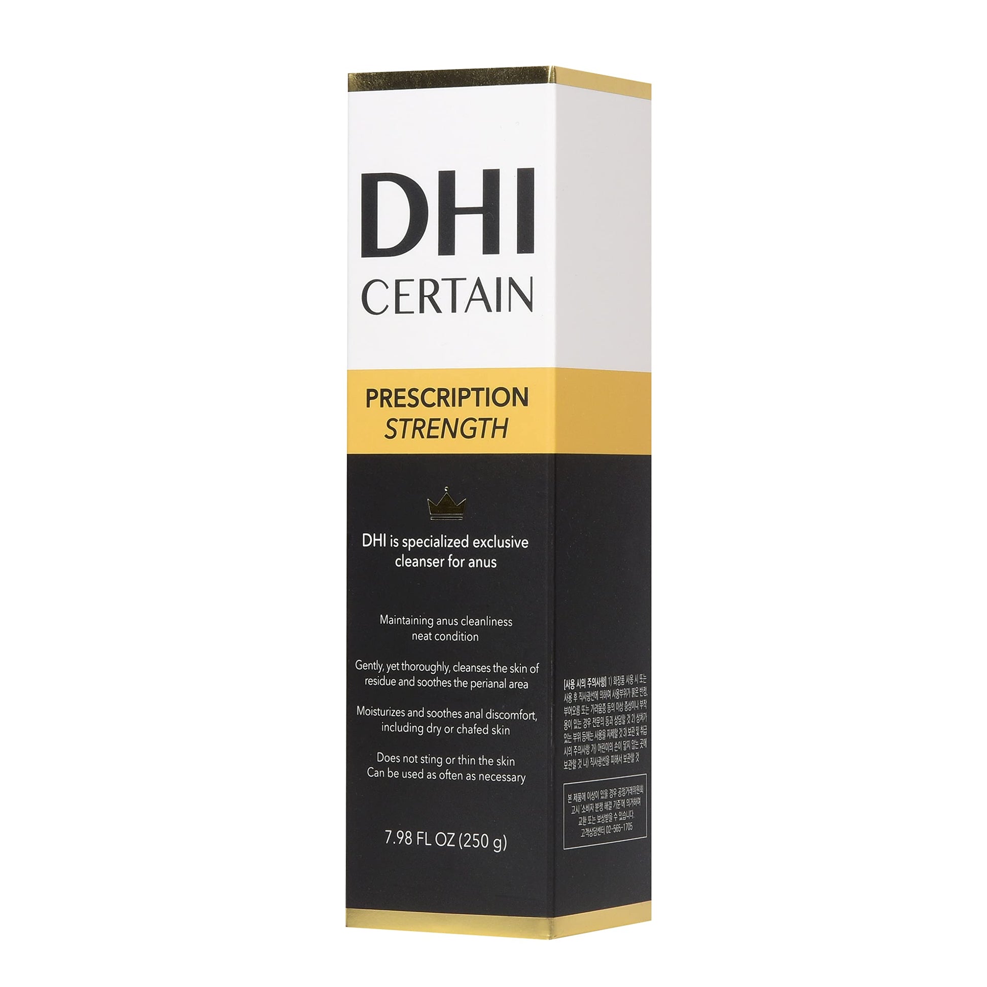 DHI PROBIOTIC Certain Intimate Wash for Men with 3 kinds of probiotics plus 20 Premium Natural DHIAu supplements