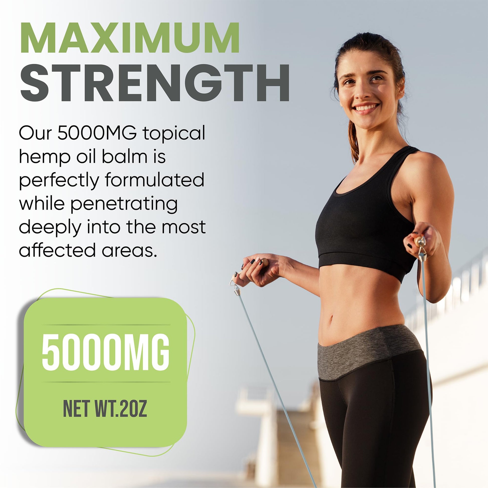 Hemp Oil Balm with Arnica, Camphor, Menthol & Peppermint, Herbal Cooling Balm for Muscles, Joints, Knees, Back & Body, Made in USA, 2oz FOXLEAFAu supplements