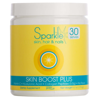 Hydrolyzed Collagen Powder - Sparkle Skin Boost Plus (No Flavor) [30-Serves] Verisol Pept Sparkle CollagenUS supplements