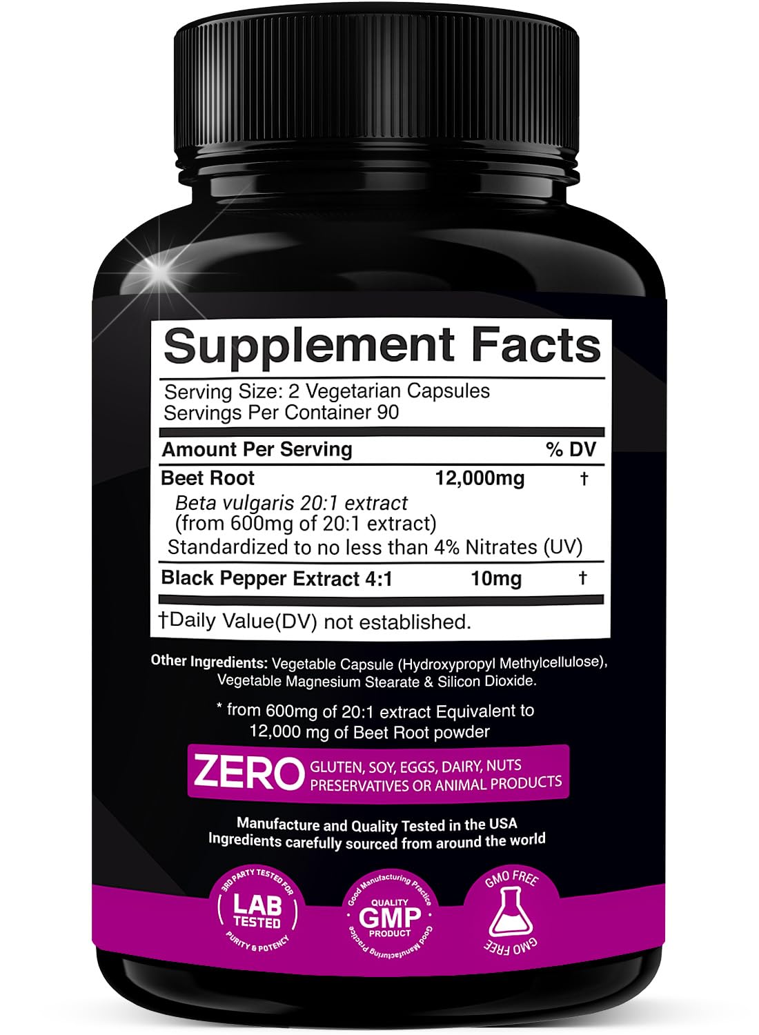 Beet Root Extract Capsules - 12000mg 20x Concentrated Beet Root Capsules Supplement X Gold HealthAu supplements