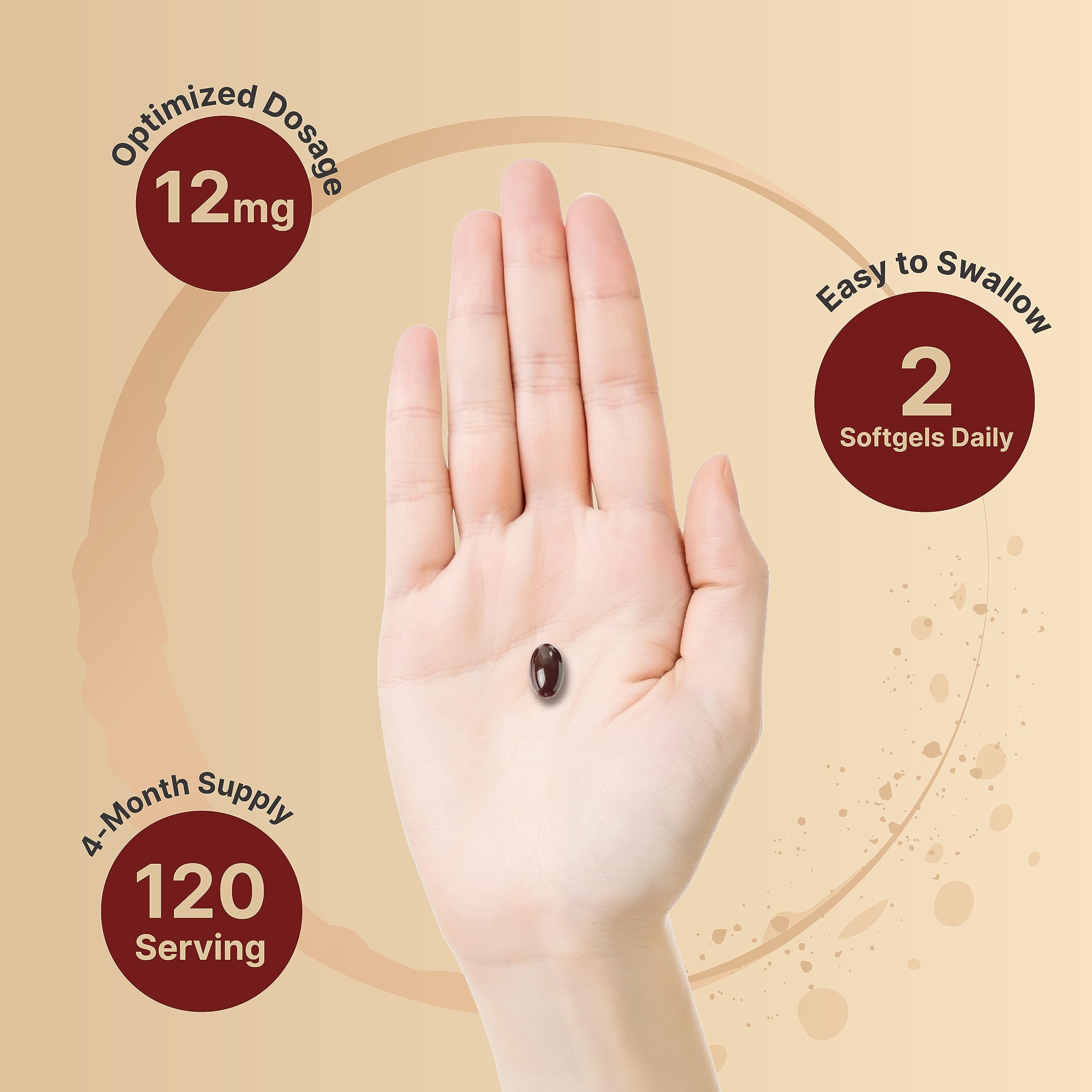 NatureBell Astaxanthin 12mg, 240 Softgels, Made with Astax, Max Strength NatureBellUS supplements