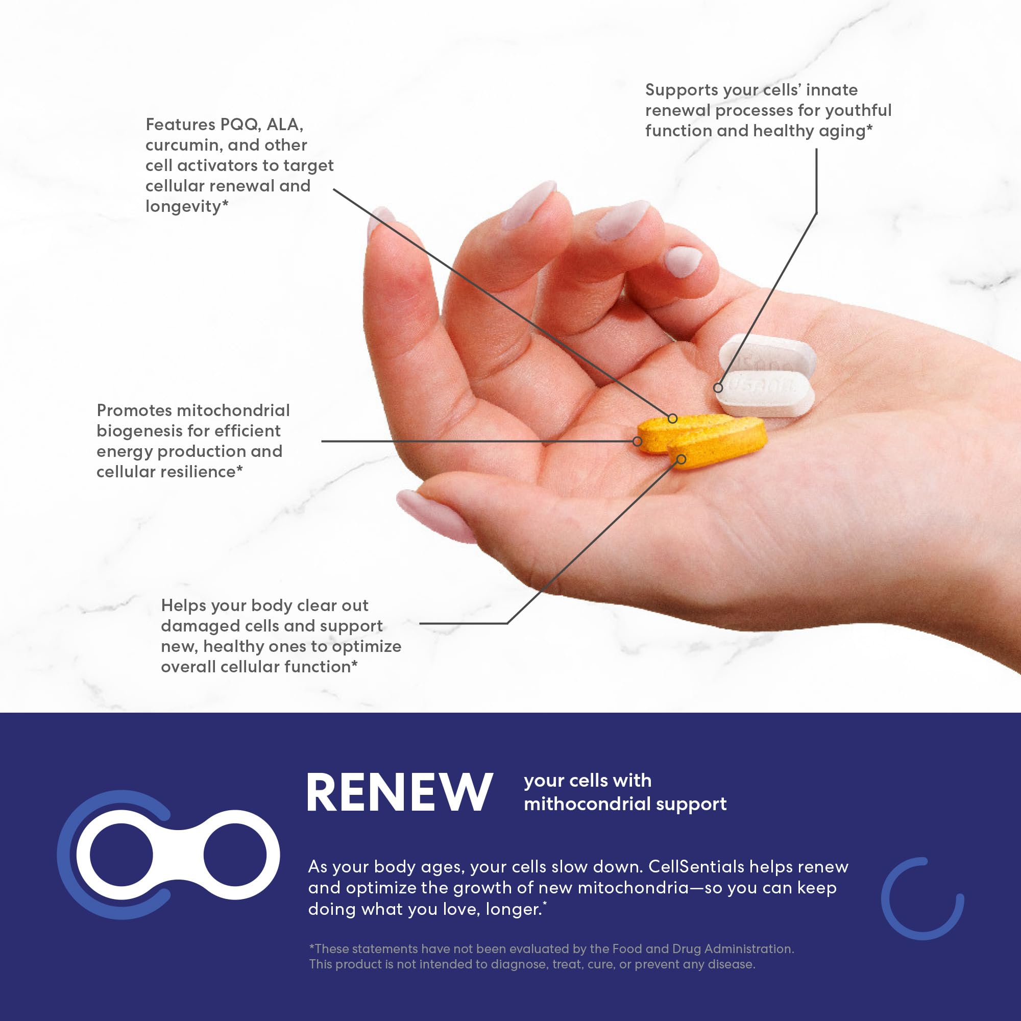 USANA CellSentials - Core Minerals and Vita Antioxidant with InCelligence Technology to Support Total Body Health* - 112 Tablets Per Bottle - 28 Day Supply USANAAu supplements