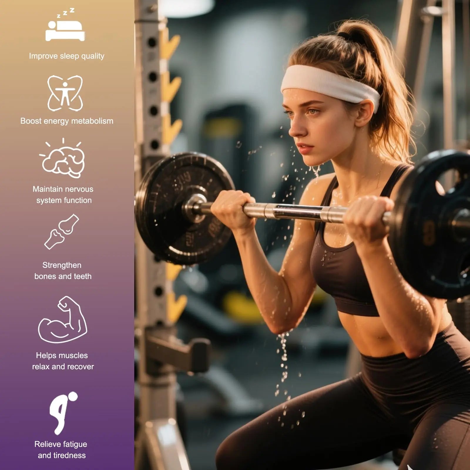 12-in-1 Magnesium Complex for Women Men: Magnesium Glycinate 700mg with Citrate, Malate Taurate Chelated Forms - High Absorption Magnesium Supplement for Relaxation Muscle Heart - 120 Vegan Capsules CIYOJAnz supplements