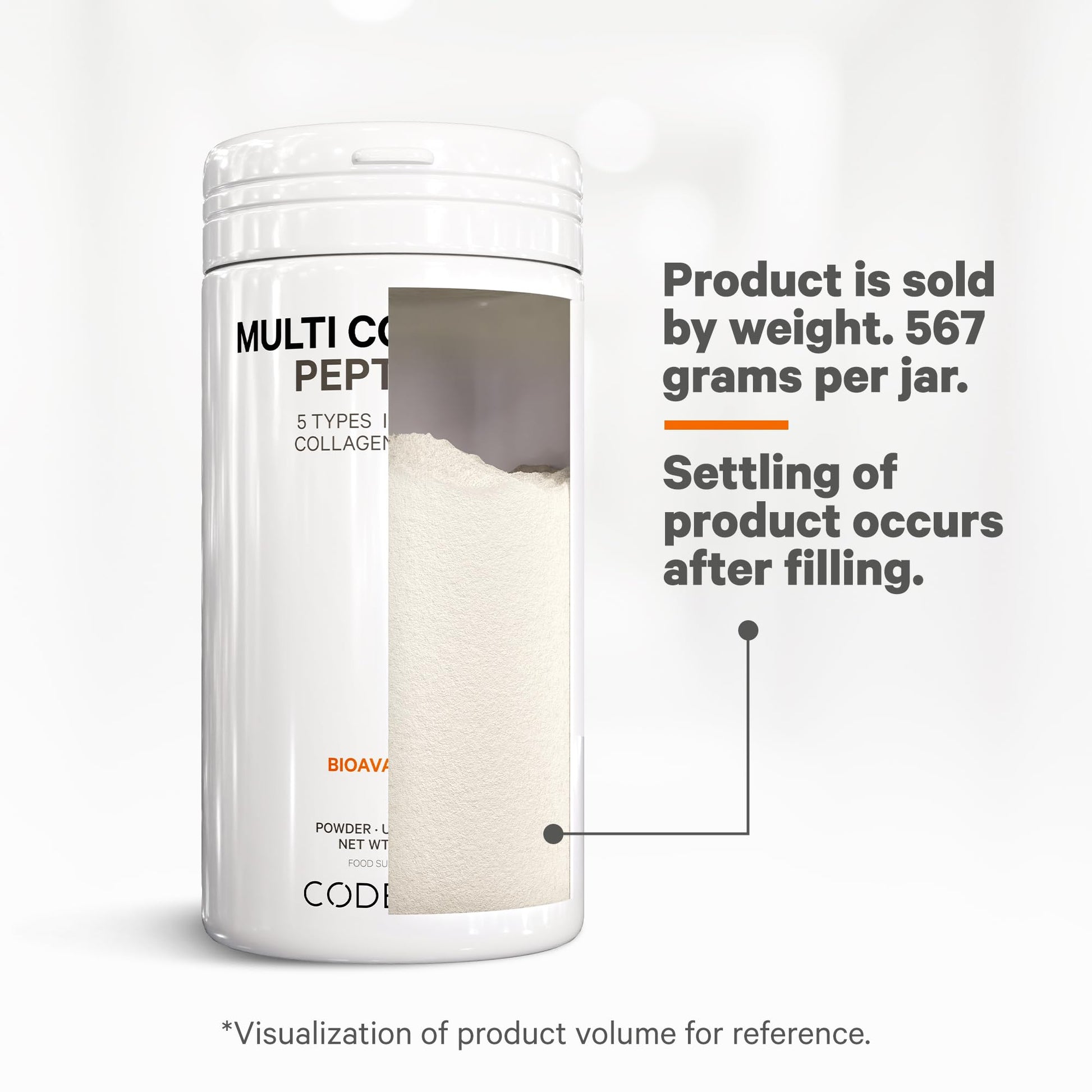 Codeage Multi Collagen Protein Powder Peptides, 2-Month Supply, Hydrolyzed, Type I, II, III, V, X Grass Fed CodeageAu supplements