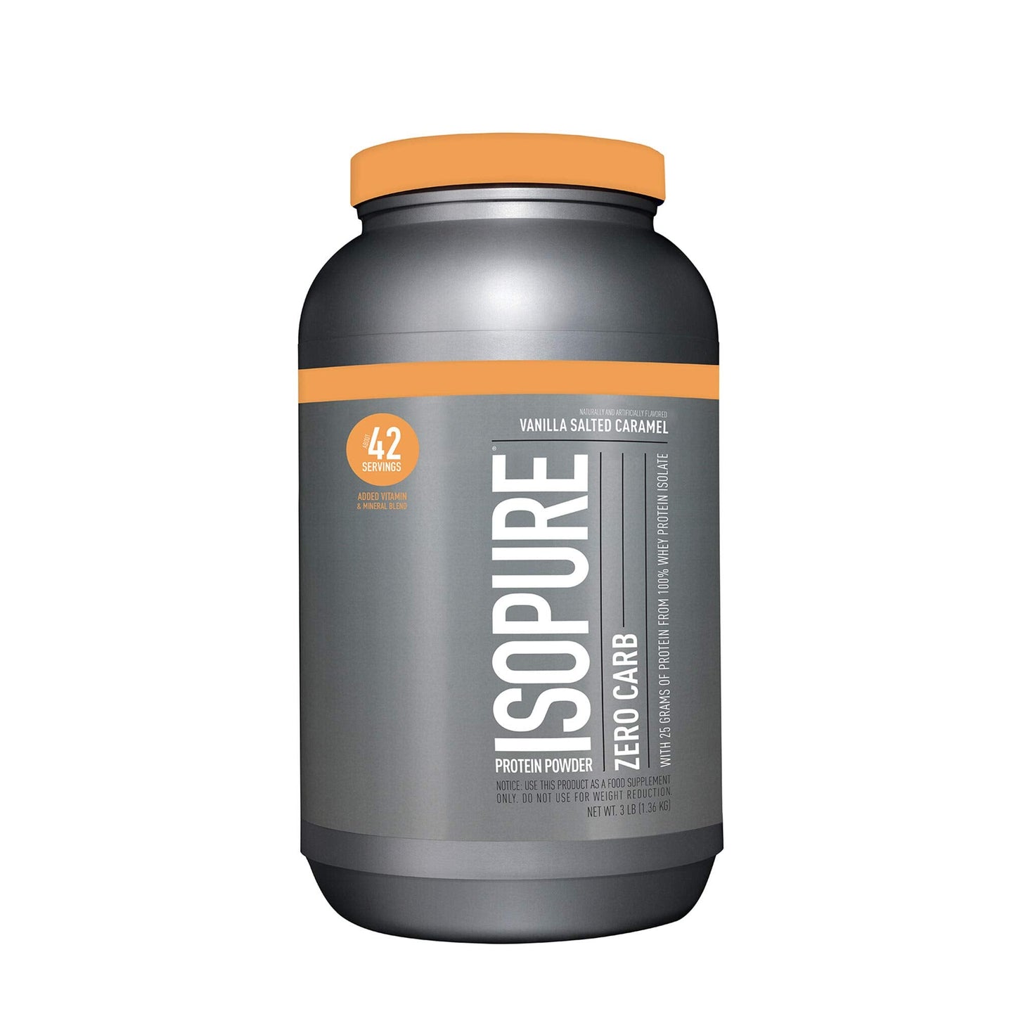 Isopure Protein Powder, Zero Carb Whey Isolate with Vitamin C & Zinc for Immune Support IsopureUS supplements