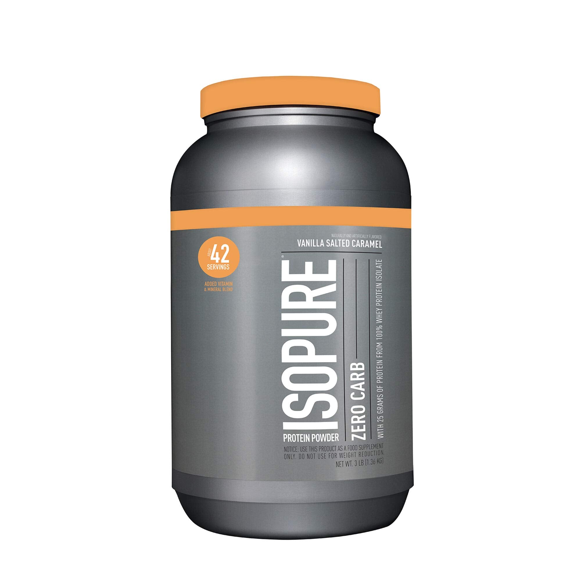 Isopure Protein Powder, Zero Carb Whey Isolate with Vitamin C & Zinc for Immune Support IsopureUS supplements