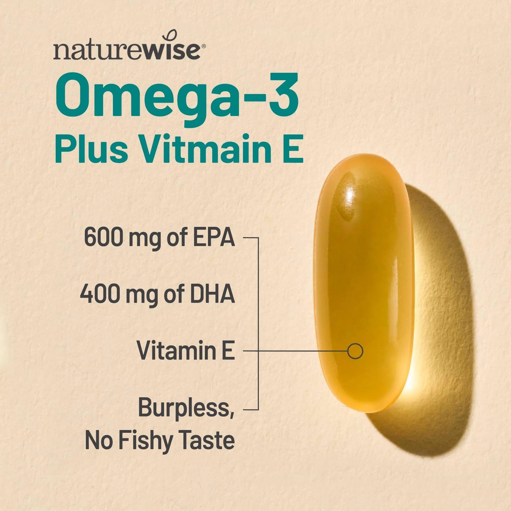 [1] NatureWise Multivitamin for Women Stress Support & Natural Minerals - 60 Ct[30-Day Supply] + [1] Omega 3 Fish Oil 1000mg + Vitamin E - Wild-Caught - 60 Softgels[30-Day Supply] NatureWiseAu supplements