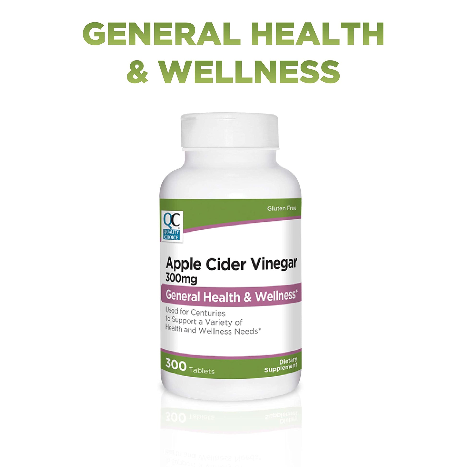 Quality Choice Apple Cider Vinegar 300 mg - General Health and Wellness - Dietary Supp Quality ChoiceAu supplements