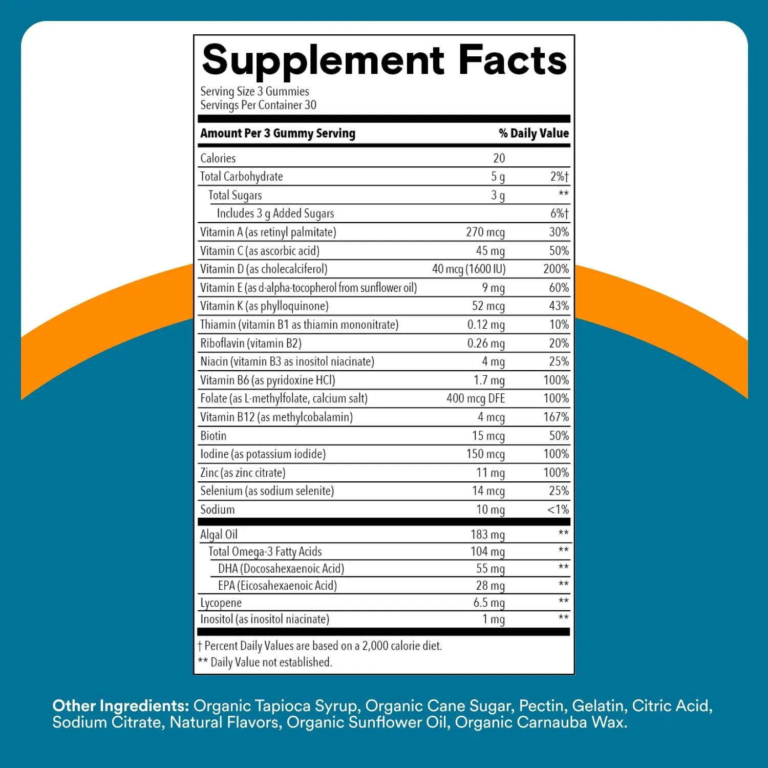 SmartyPants Men's Multivitamin Gummies - Improved Formula: Omega 3 (DHA/EPA), Methylfolate, Vitamin D3, C, Vitamin B12, B6, Vitamin A SmartyPantsAu supplements