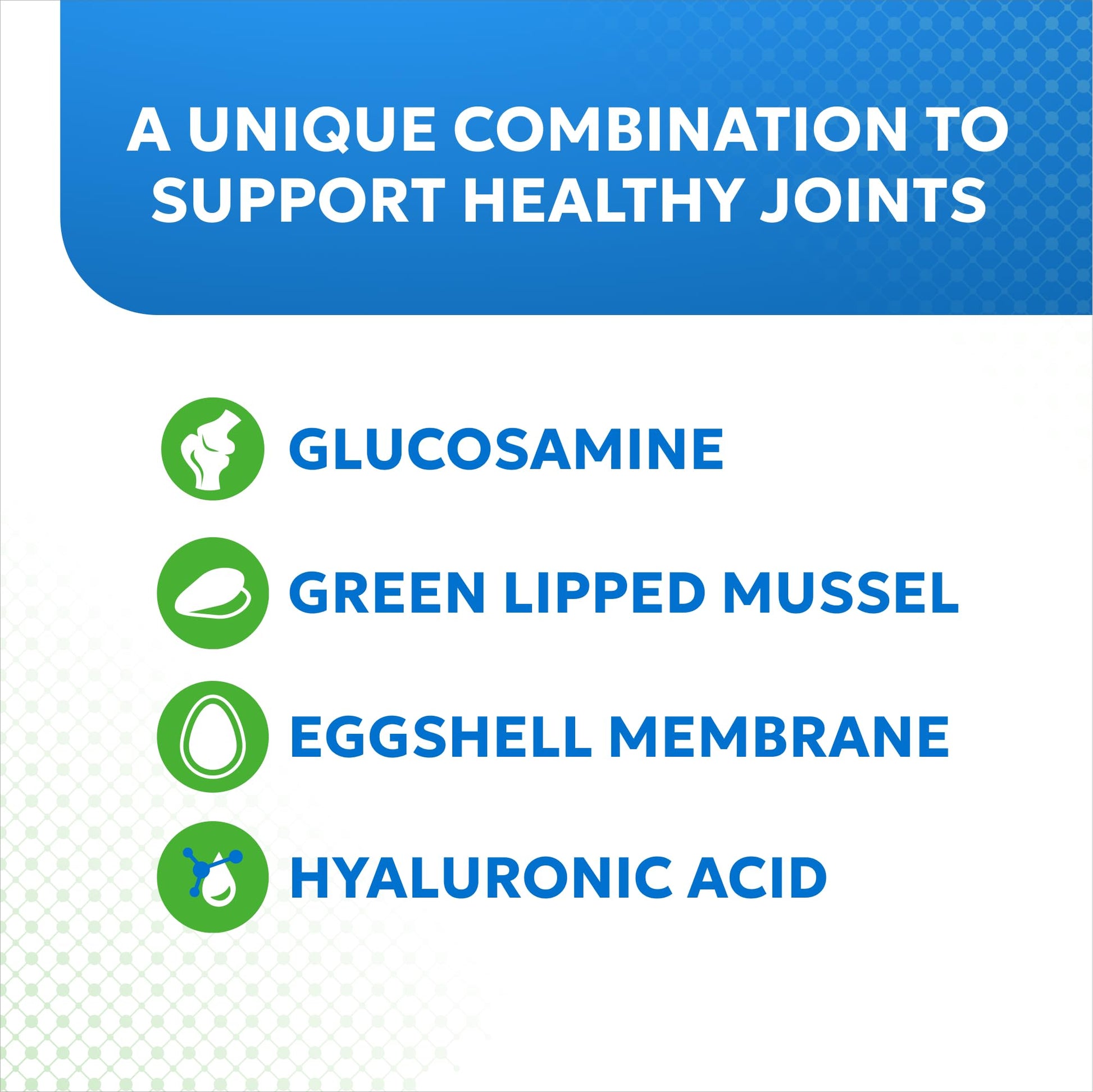 Nutramax Cosequin Elements Dog Joint Health Supplement with Glucosamine, Green Lipped Mussel, Omega-3s, Eggshell Membrane, Hyaluronic Acid, & Postbiotics, 75 Tasty Chewable Tablets for Dogs Nutramax LaboratoriesAu supplements