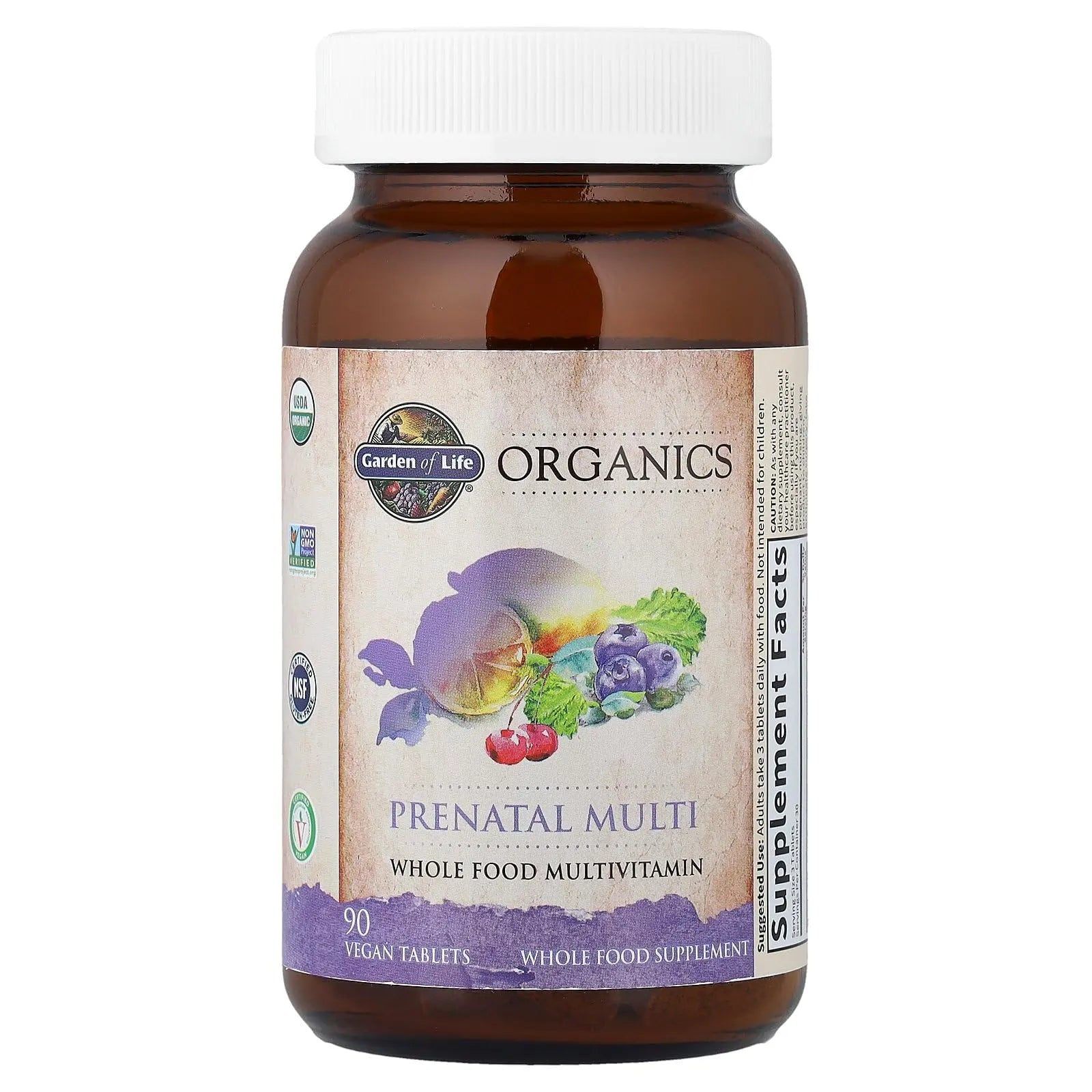Garden of Life Organics, Prenatal Multi, 90 Vegan Tablets Garden of LifeAu supplements