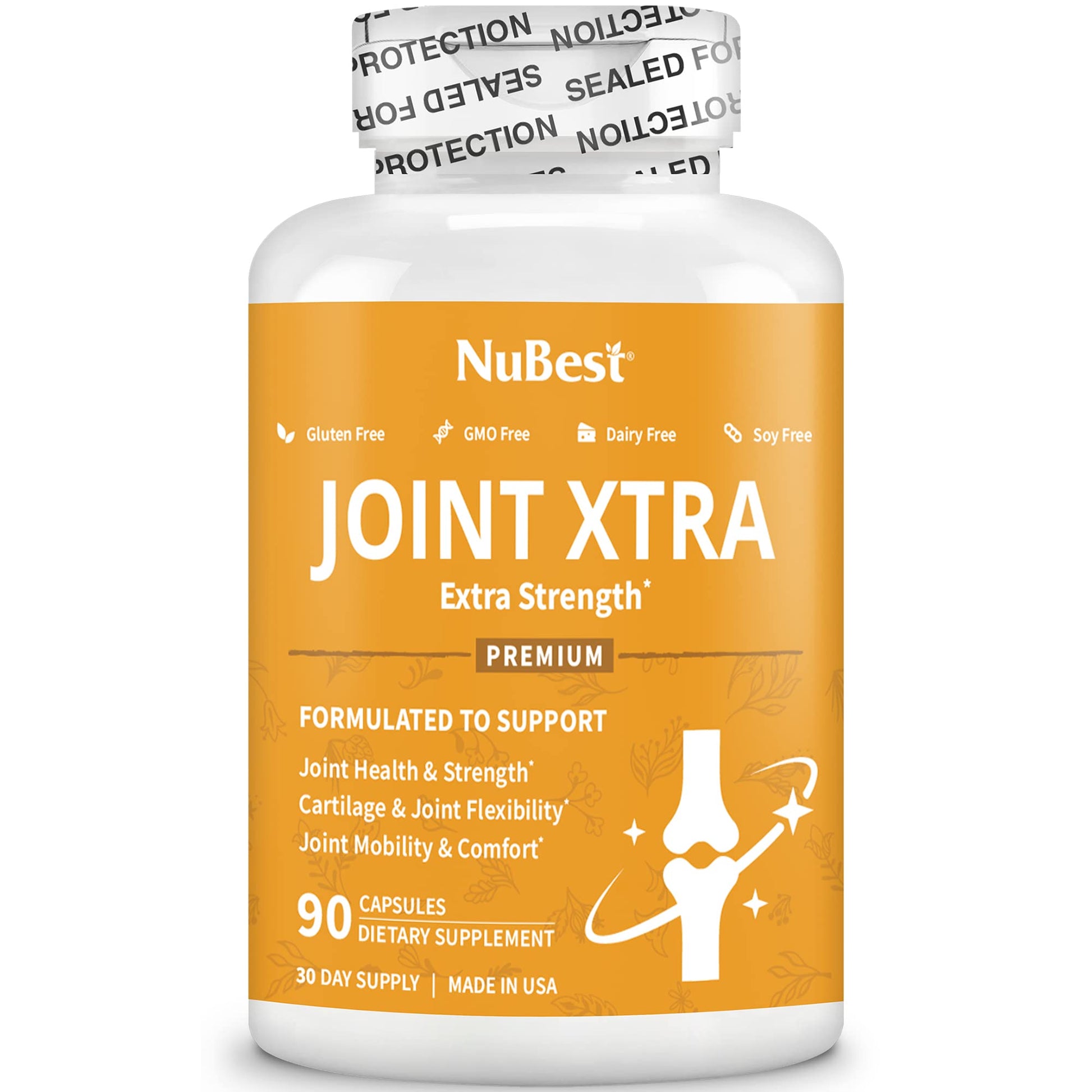 NuBest Joint Xtra - Joint Support Supplement | Joint Health Formula with Triple Joint Strength - Glucosamine, Chondroitin, Turmeric, MSM | 1 Month Supply NuBestAu supplements