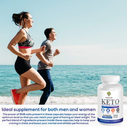 WHOLE LIFE Keto Advanced Formula Diet BHB Pills - Ketogenic All Natural, Support WHOLE LIFEUS supplements