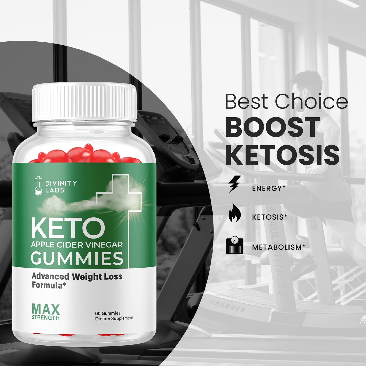 Ark Labs Divinity Labs Keto ACV Gummies, Gummies (3 Pack) Ark LabsUS supplements