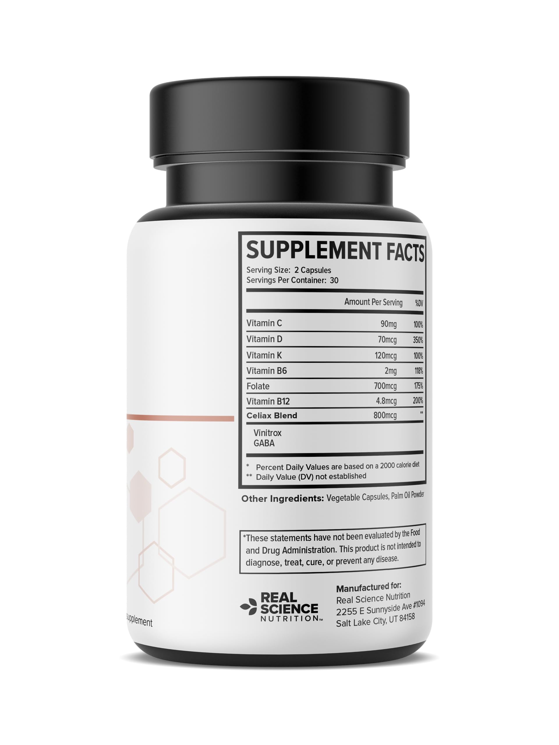 Real Science Nutrition Celi-Act Miracle is a Natural Supplement to Support Celiac Discomfort and Digestive Health Real Science NutritionAu supplements
