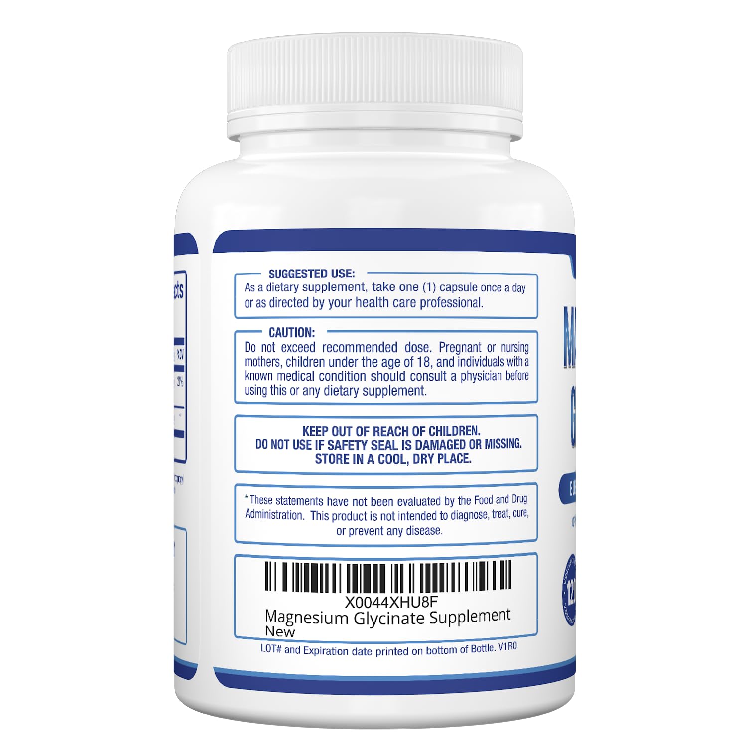 Purely Optimal Magnesium Glycinate 500mg – Sleep Support & Stress Relief – Gentle, High Absorption Magnesium Supplement for Muscle Relaxation, Calm & Nerve Support – 120 Capsules Purely OptimalAu supplements